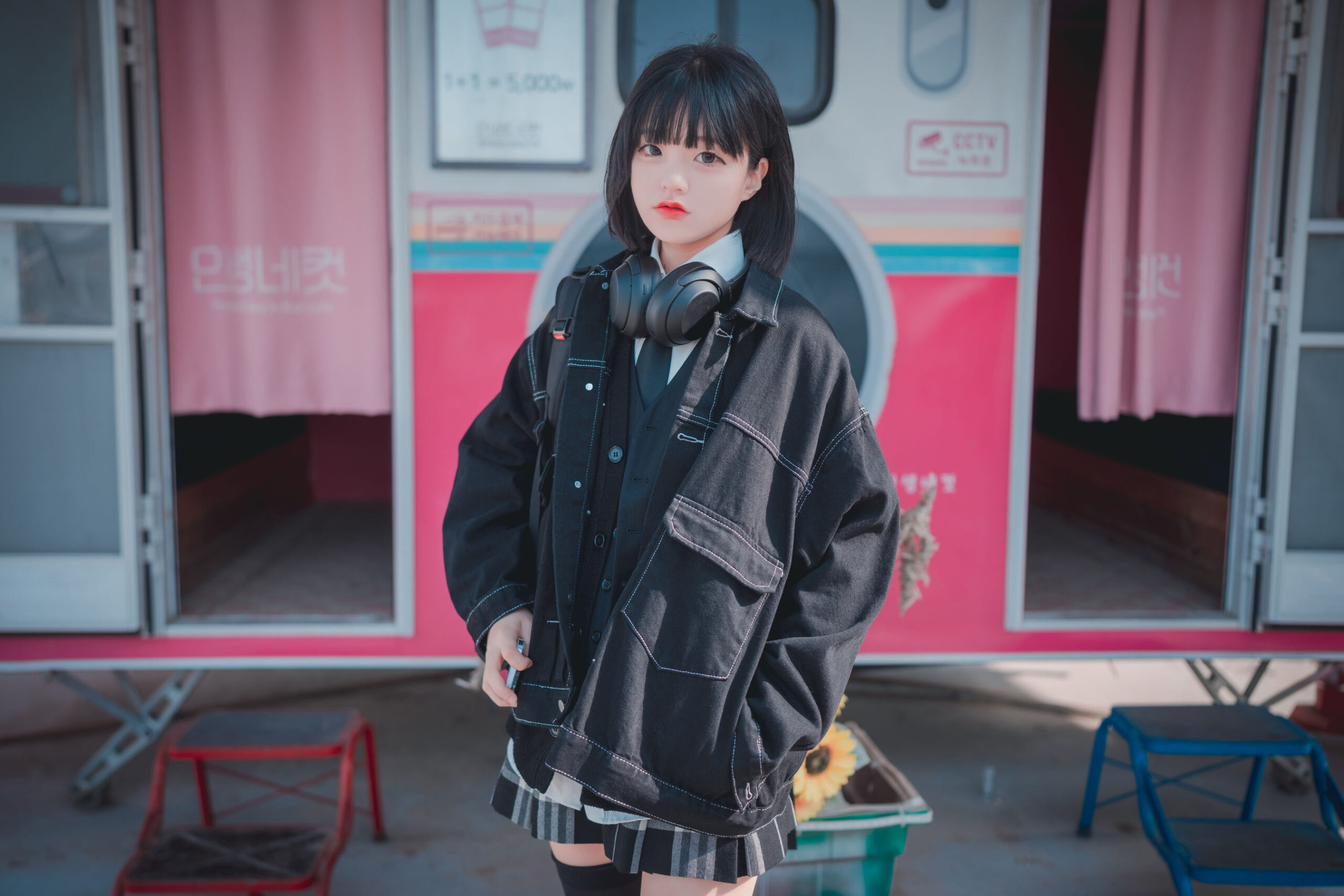 [DJAWA] Jenny – Theme Park Girl Jenny 日韩写真-第1张