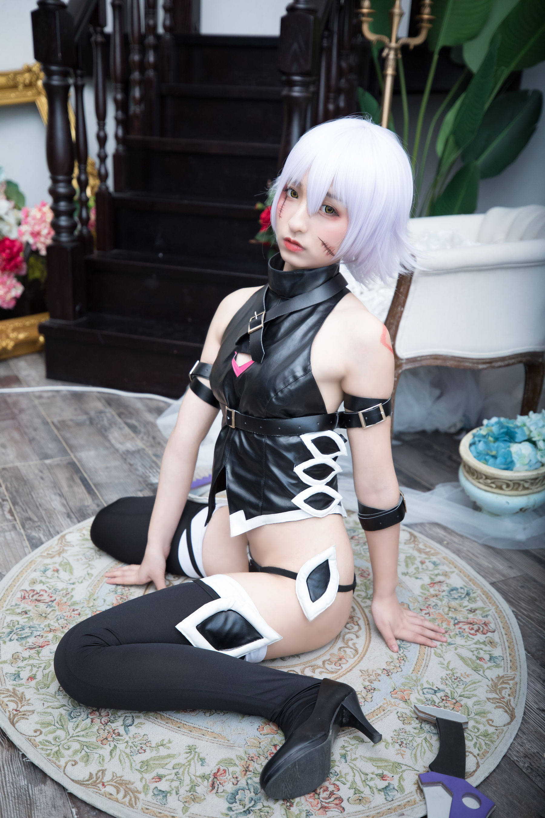 [萝莉COS] 神楽坂真冬 绝对服从(Fate Grand Order) Cosplay-第4张