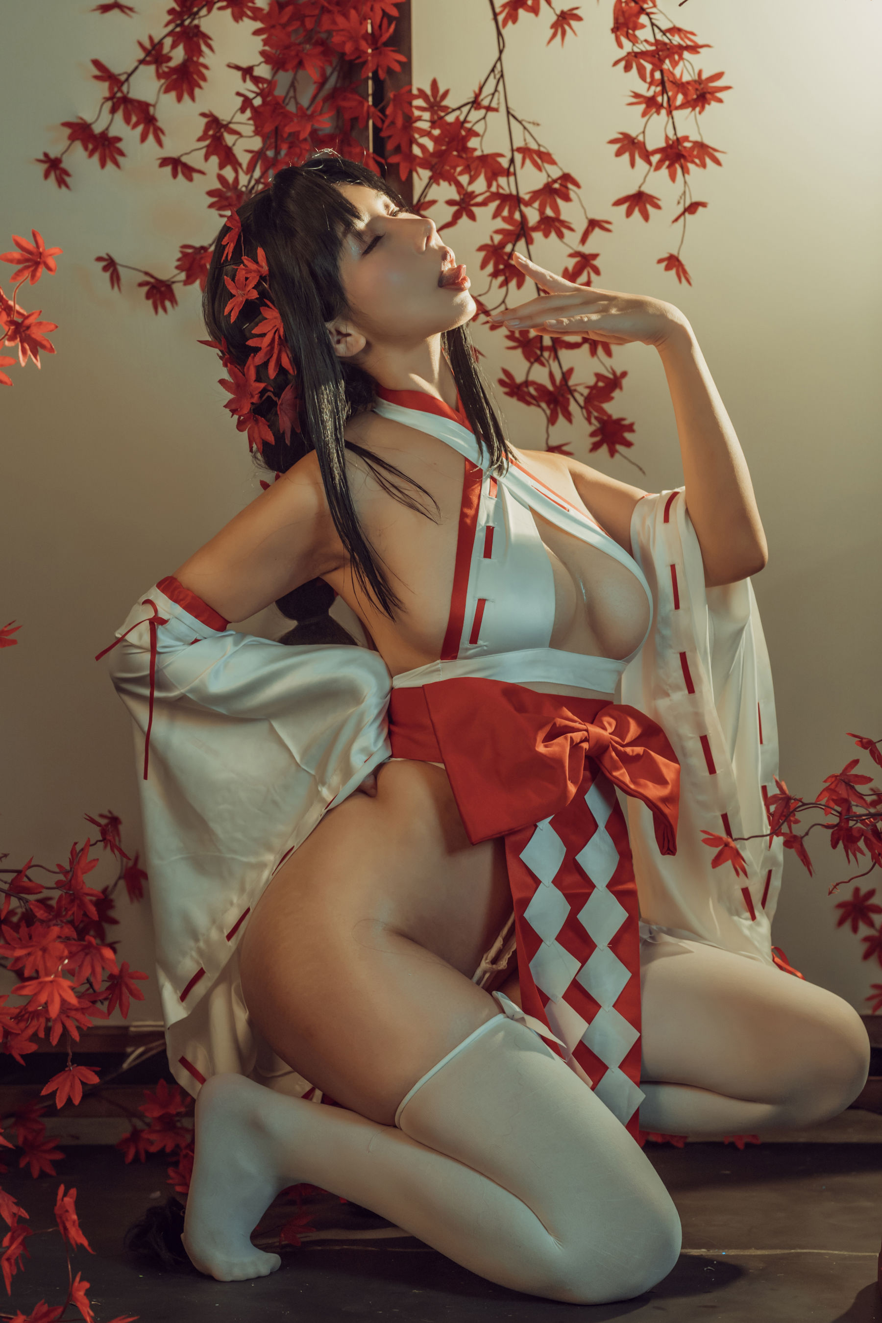 Peach milky – Miko Cosplay-第2张