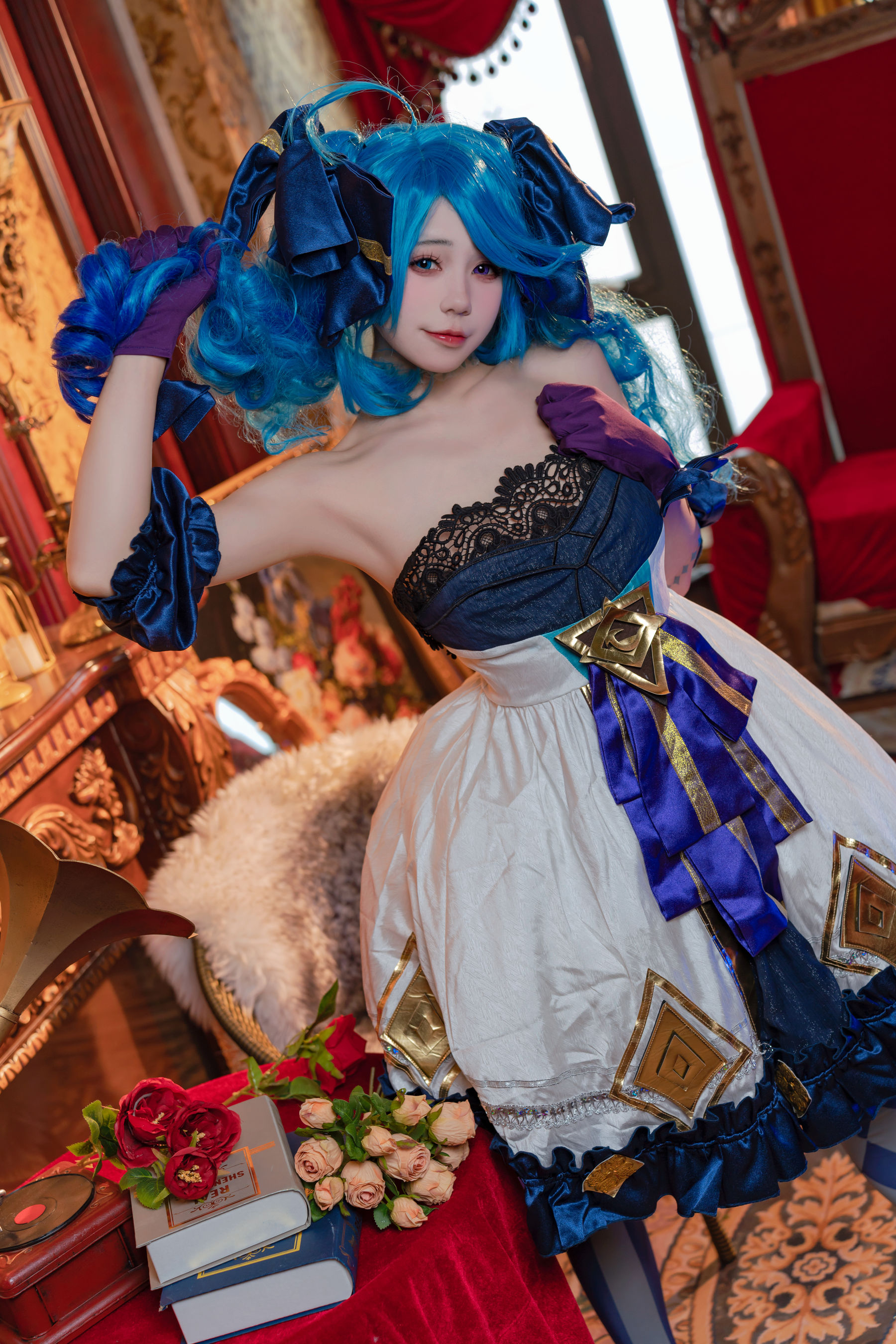 咬一口兔娘 – 兔兔班车 格温 Cosplay-第6张