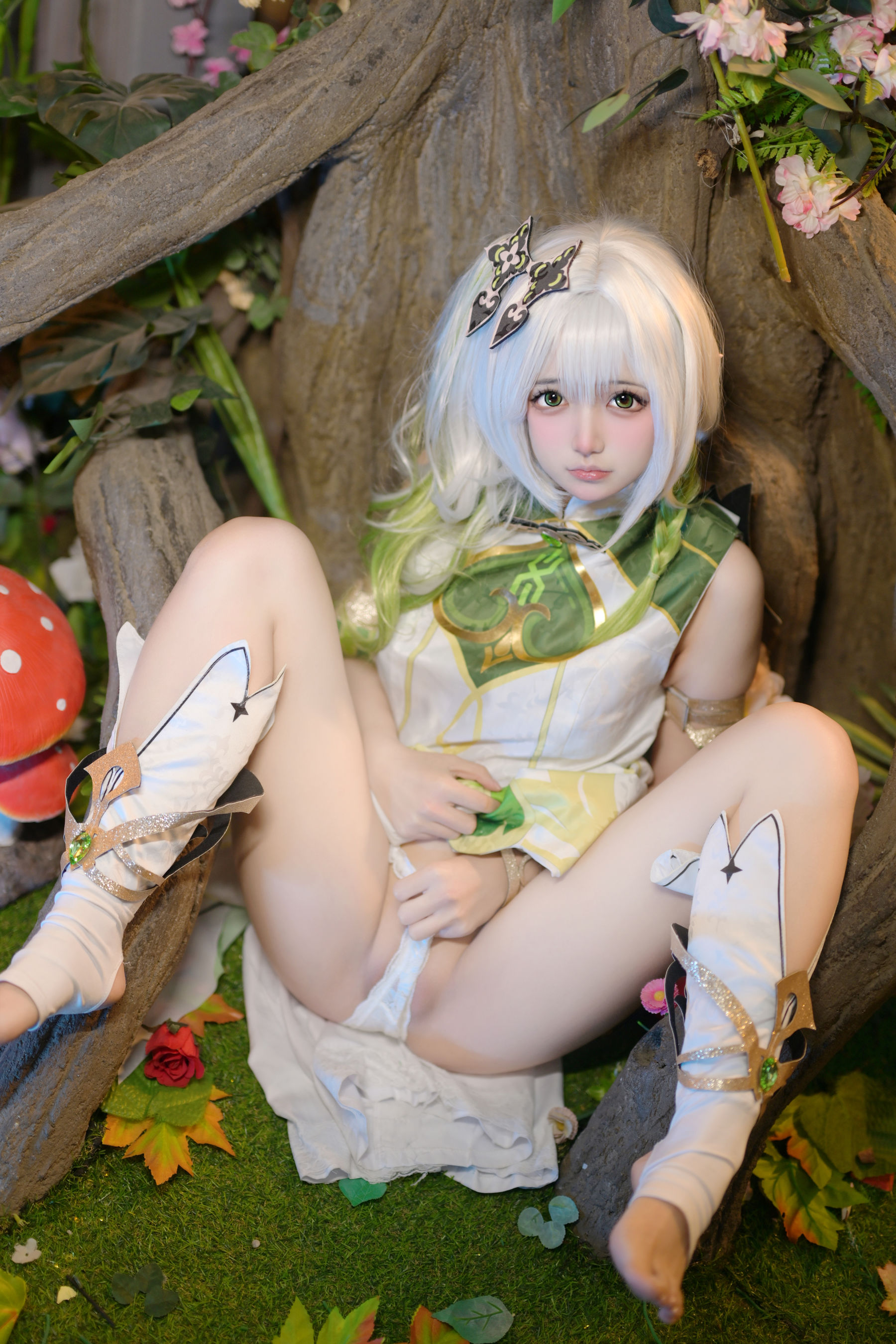 莱可Raika – 纳西妲的乐园 Cosplay-第1张
