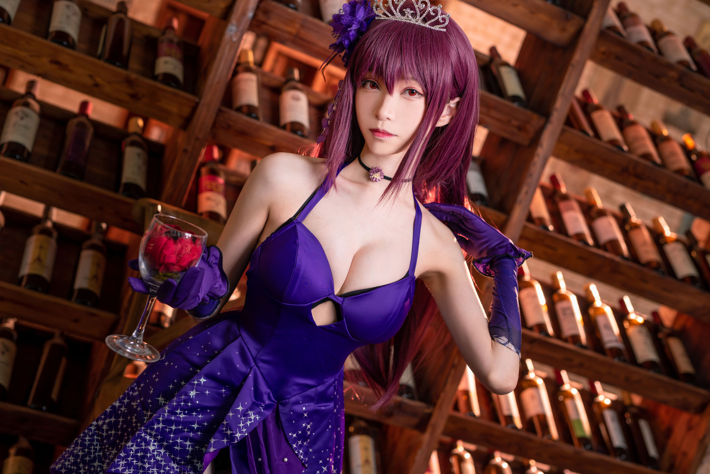 [Cosplay写真] 长腿Coser青青子Js – 斯卡哈2 Cosplay-第37张