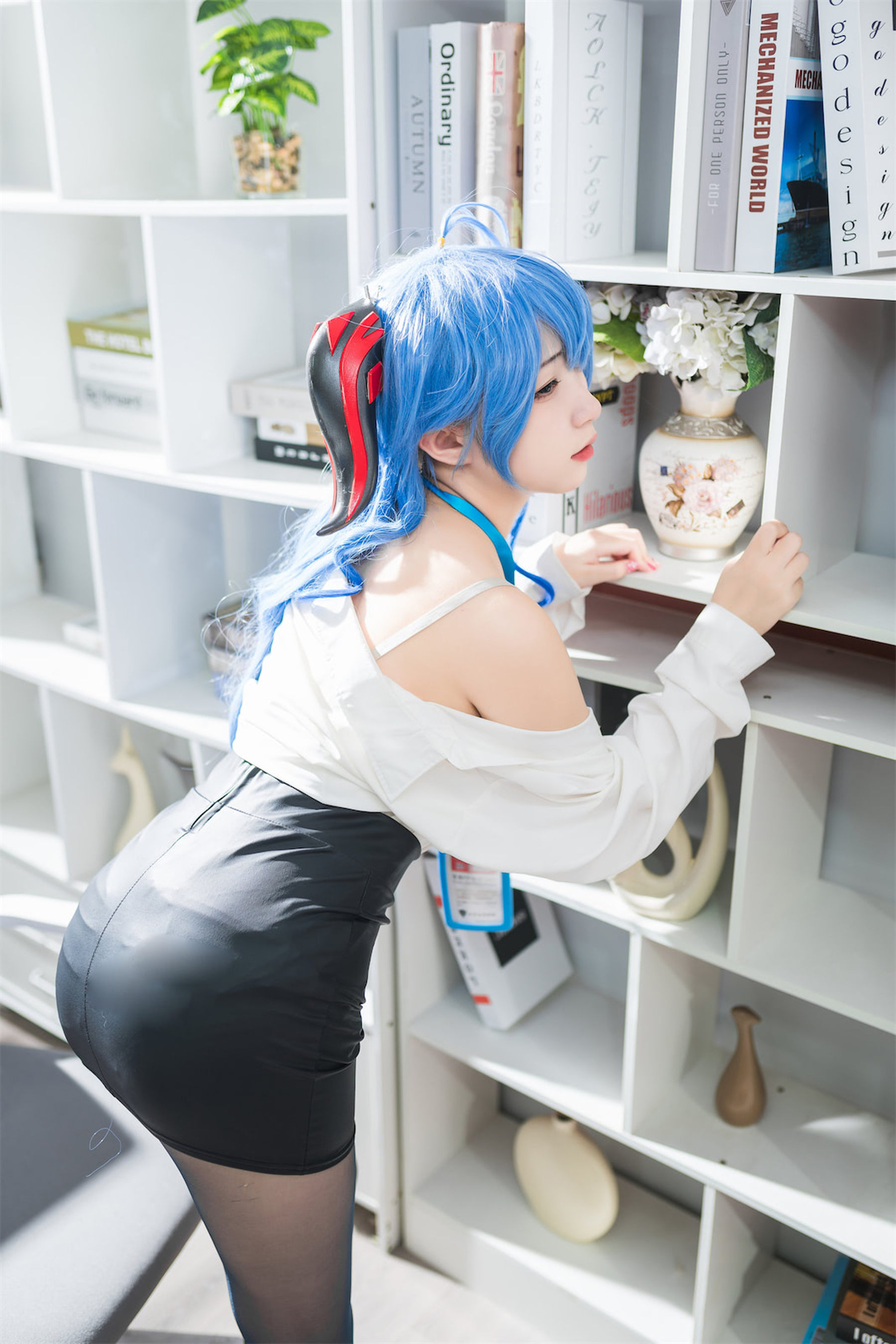 花铃 – 甘雨秘书OL Cosplay-第88张
