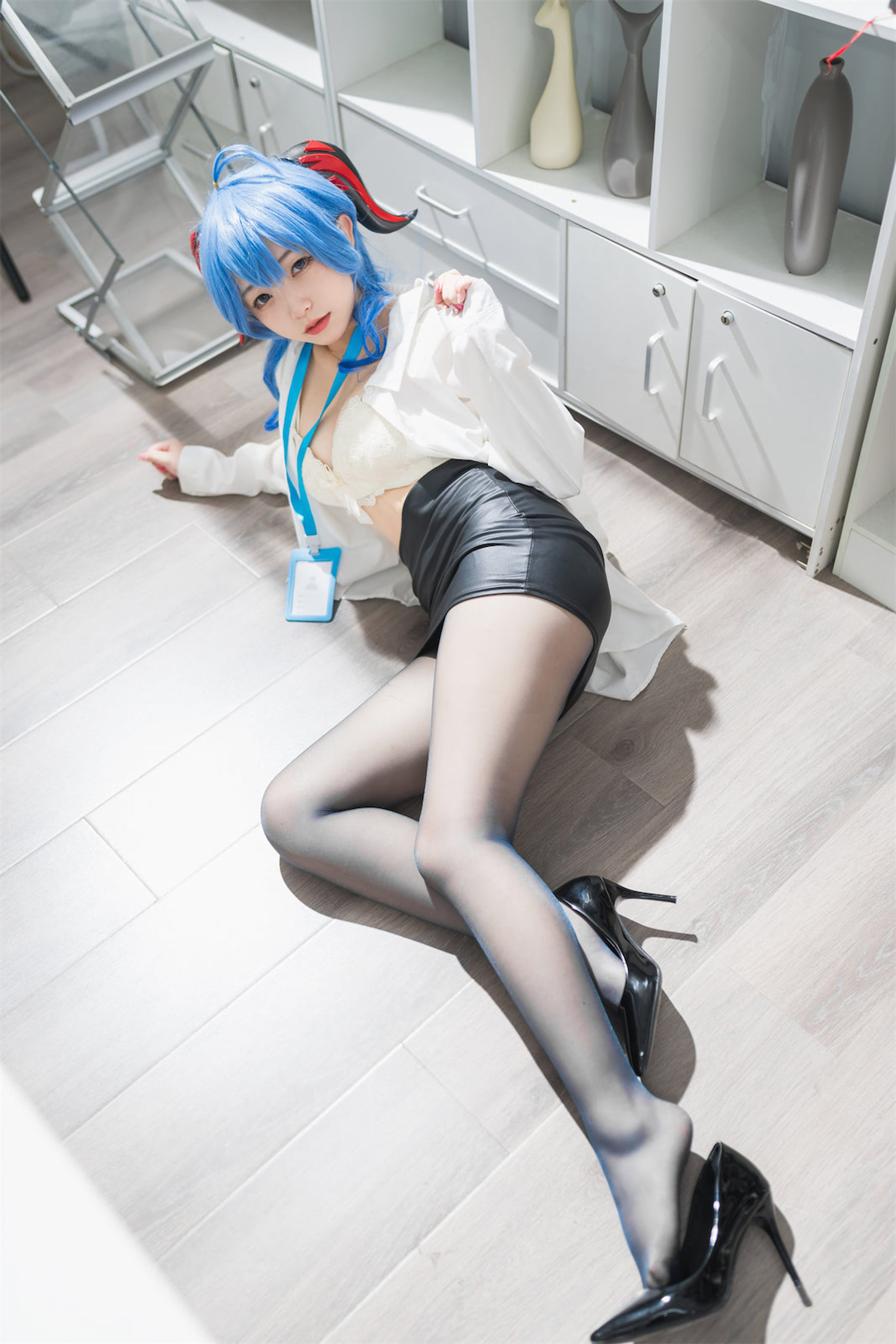 花铃 – 甘雨秘书OL Cosplay-第64张