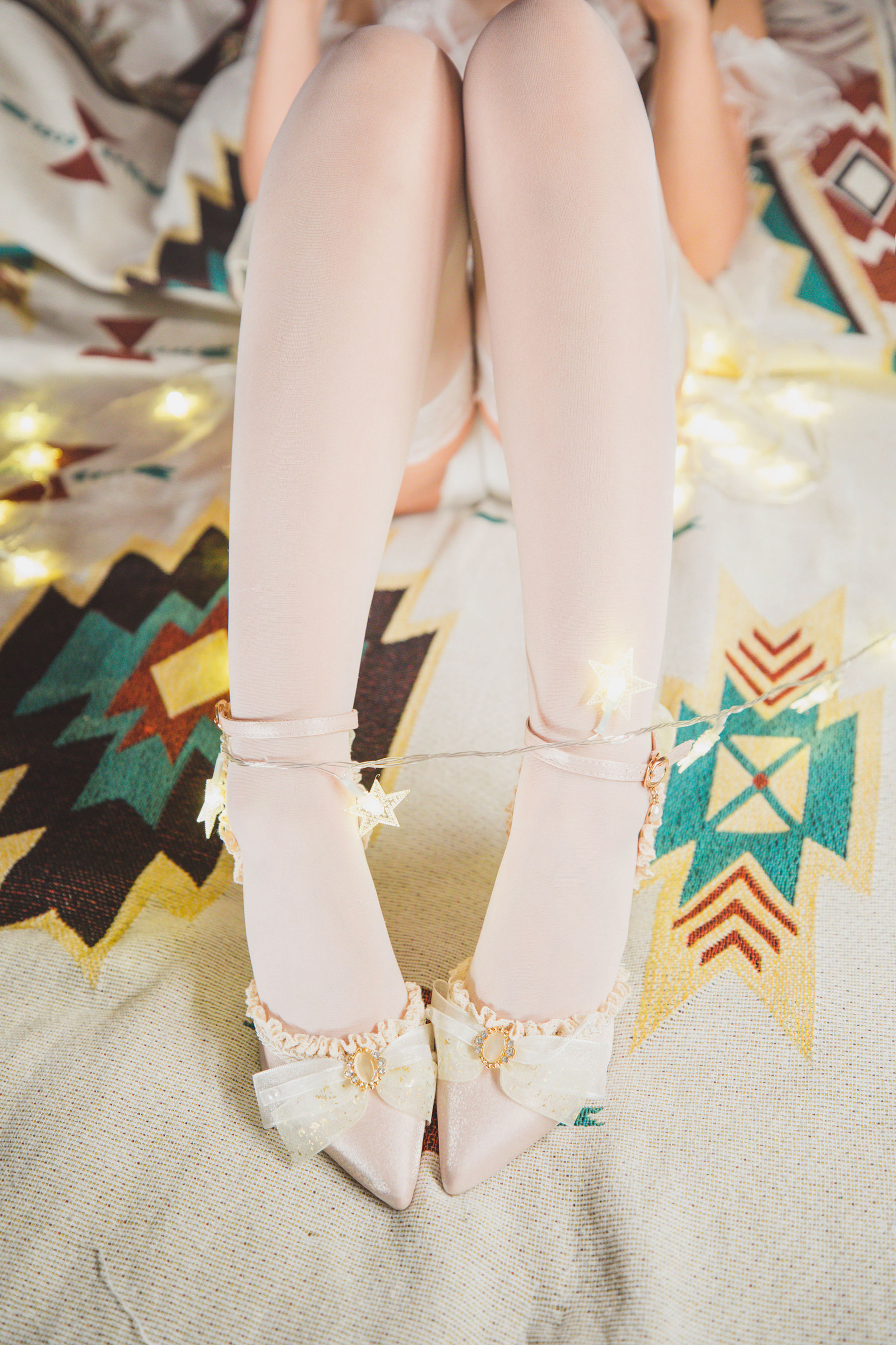 萝莉神楽板真冬 – 光の囁き-光の修女 Cosplay-第15张
