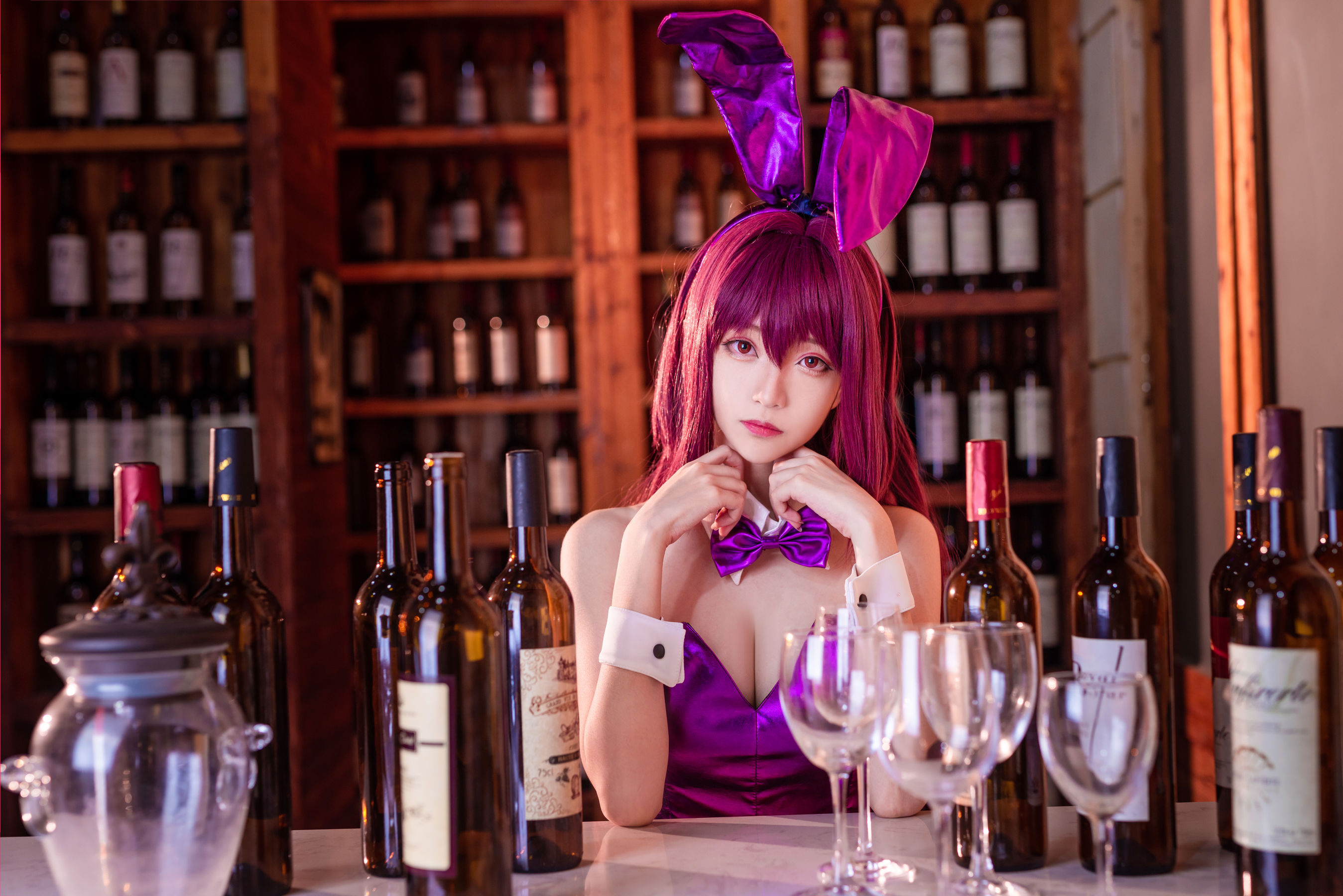 [Cosplay写真] 长腿Coser青青子Js – 斯卡哈2 Cosplay-第18张
