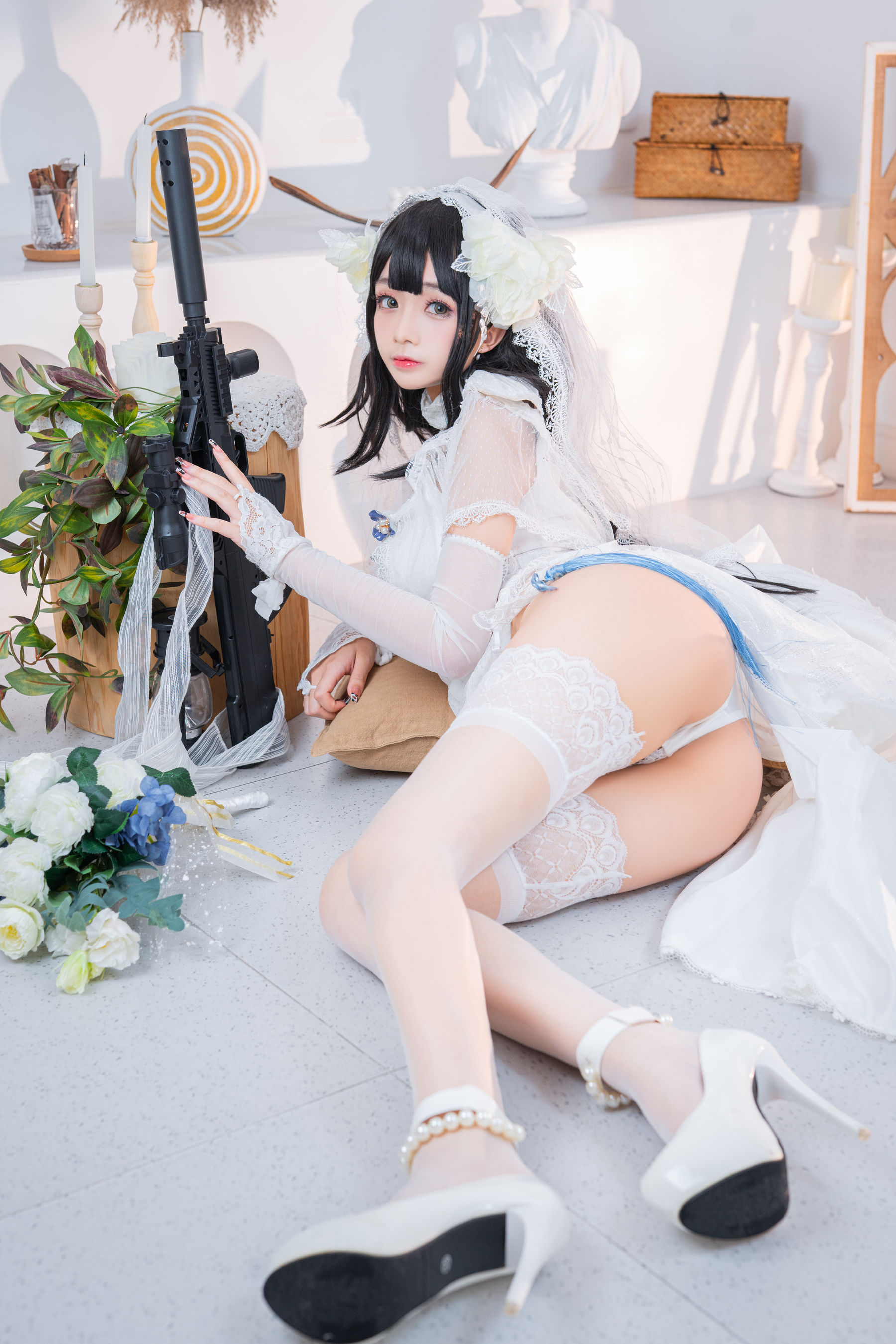 Cosplay日奈娇 – 95式婚纱 Cosplay-第14张