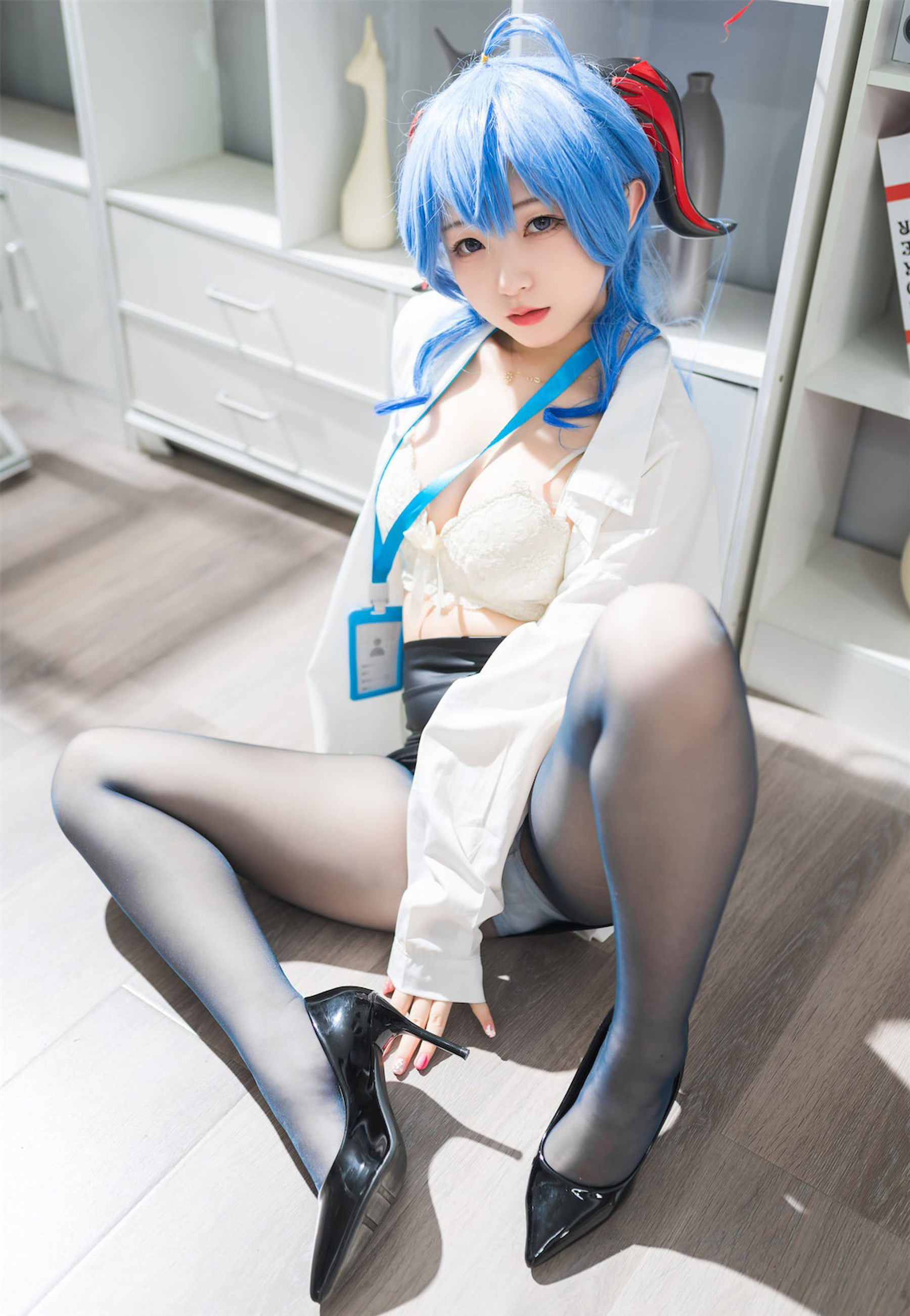 花铃 – 甘雨秘书OL Cosplay-第89张