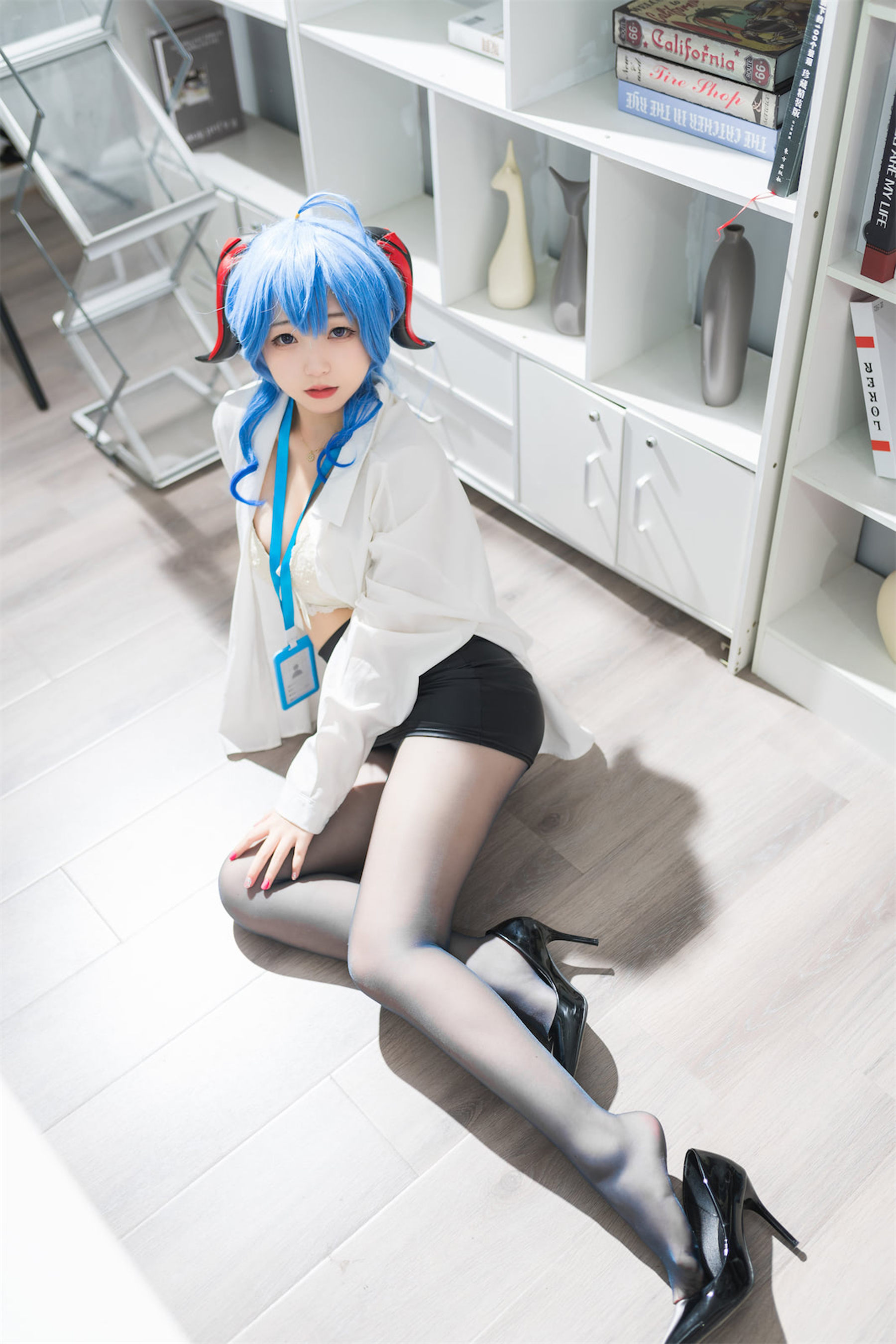 花铃 – 甘雨秘书OL Cosplay-第60张