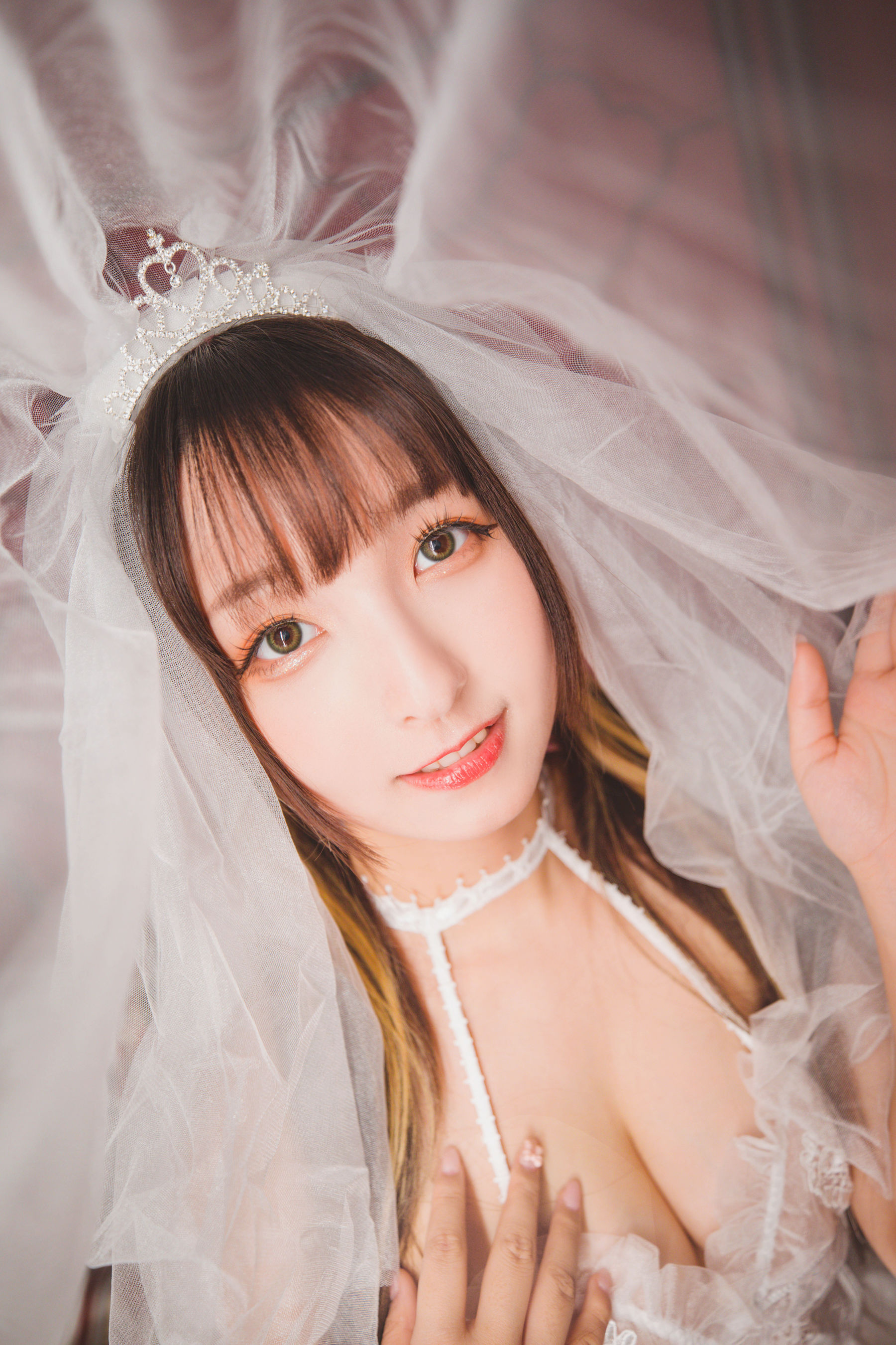 萝莉神楽板真冬 – 光の囁き-光の修女 Cosplay-第45张