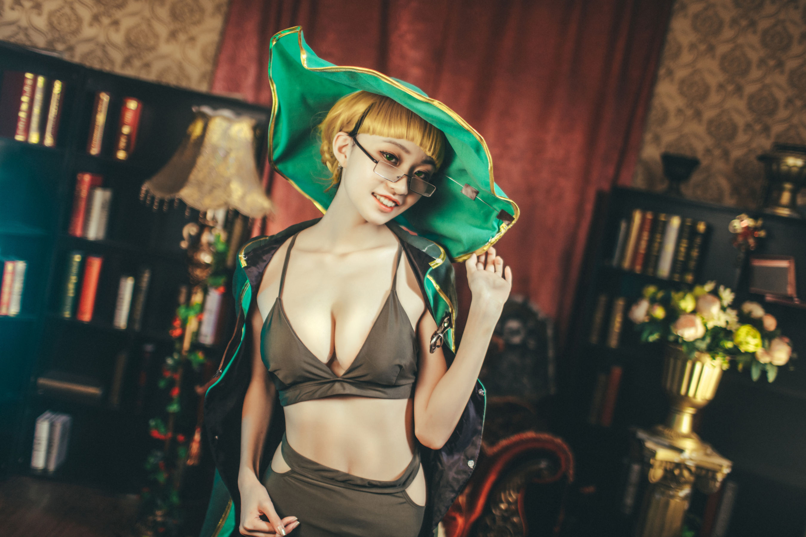 COS萌妹沧霁桔梗 – 赫本 Cosplay-第9张