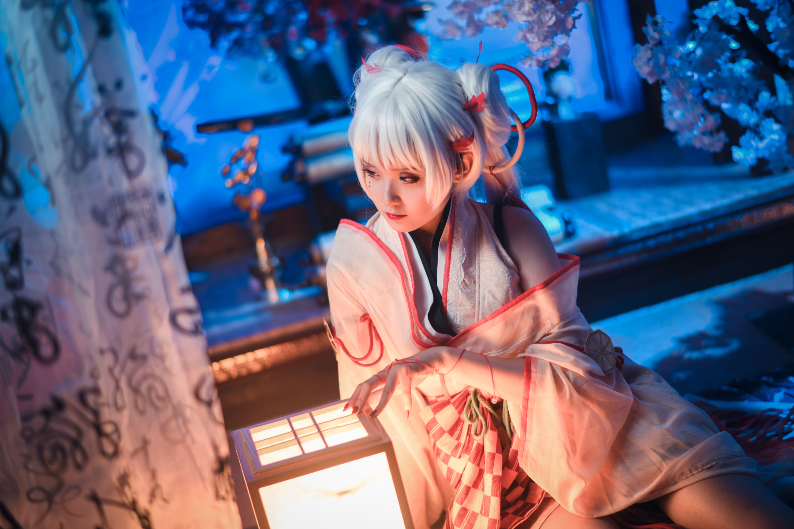 Coser小姐姐Akisoso秋楚楚 贝法 不知火 Cosplay-第5张