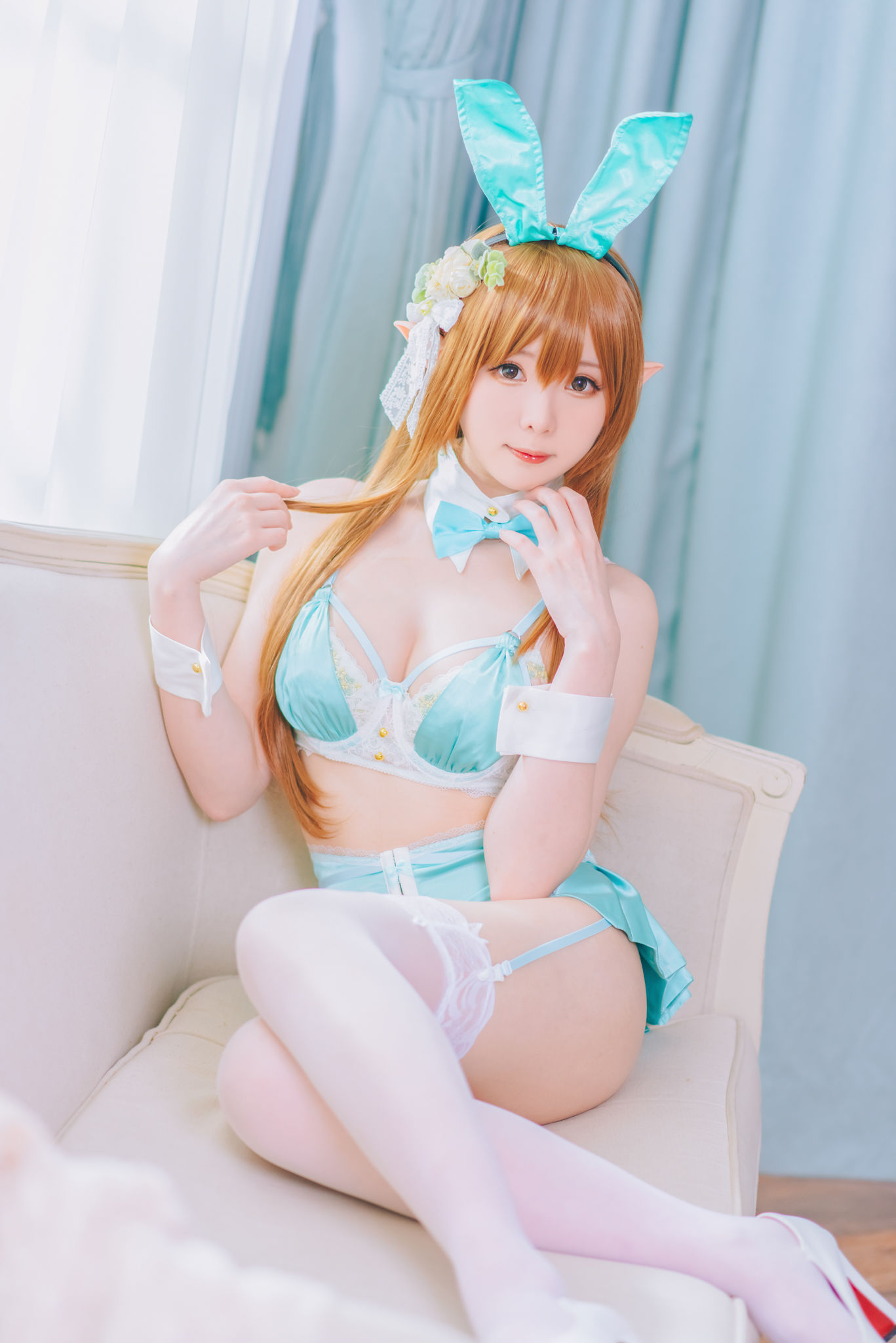 微博妹纸霜月shimo – Elf Paradise Cosplay-第42张