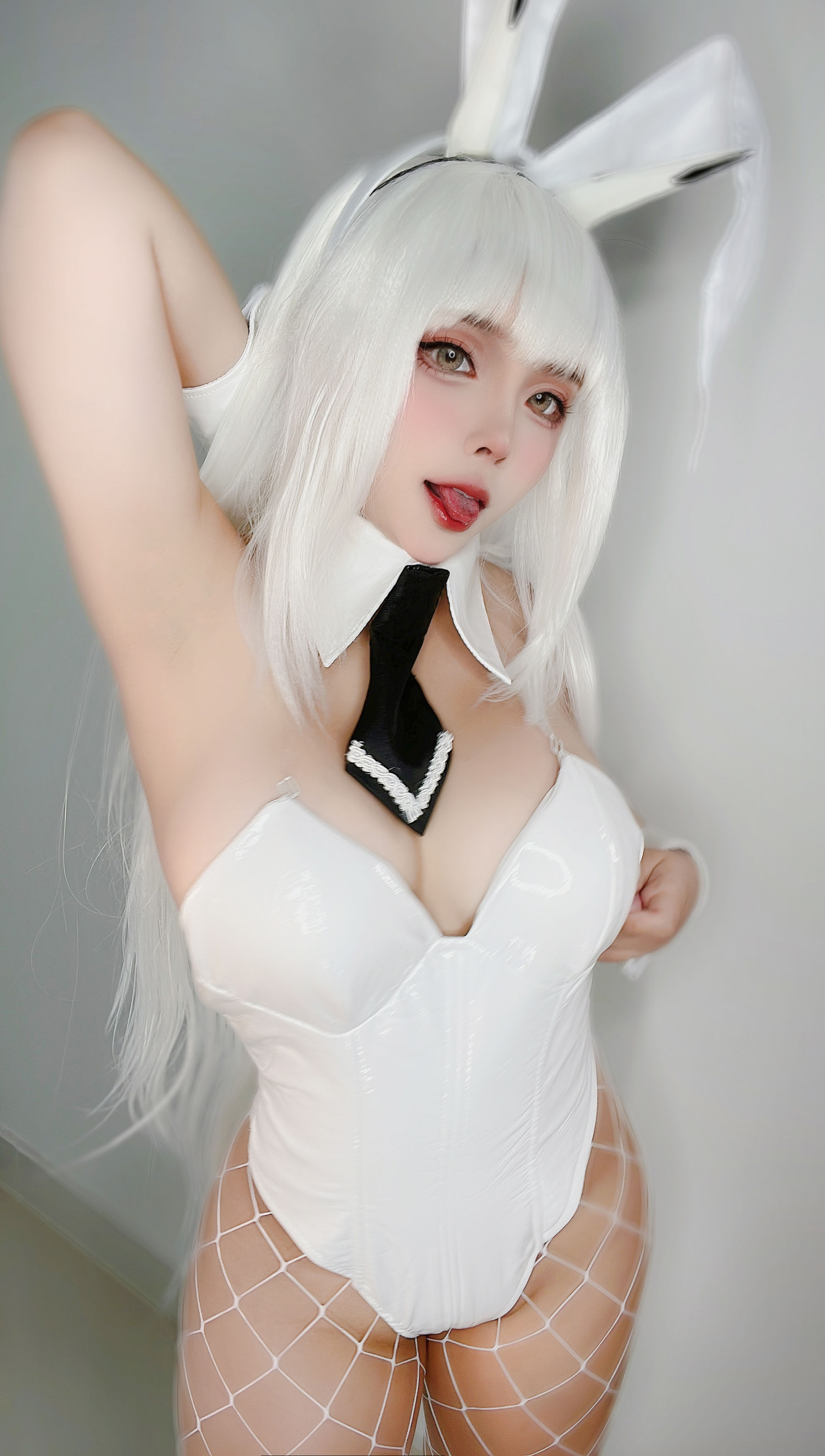 Sayo Momo – NIKKE Naughty Oil Bunny Cosplay-第8张
