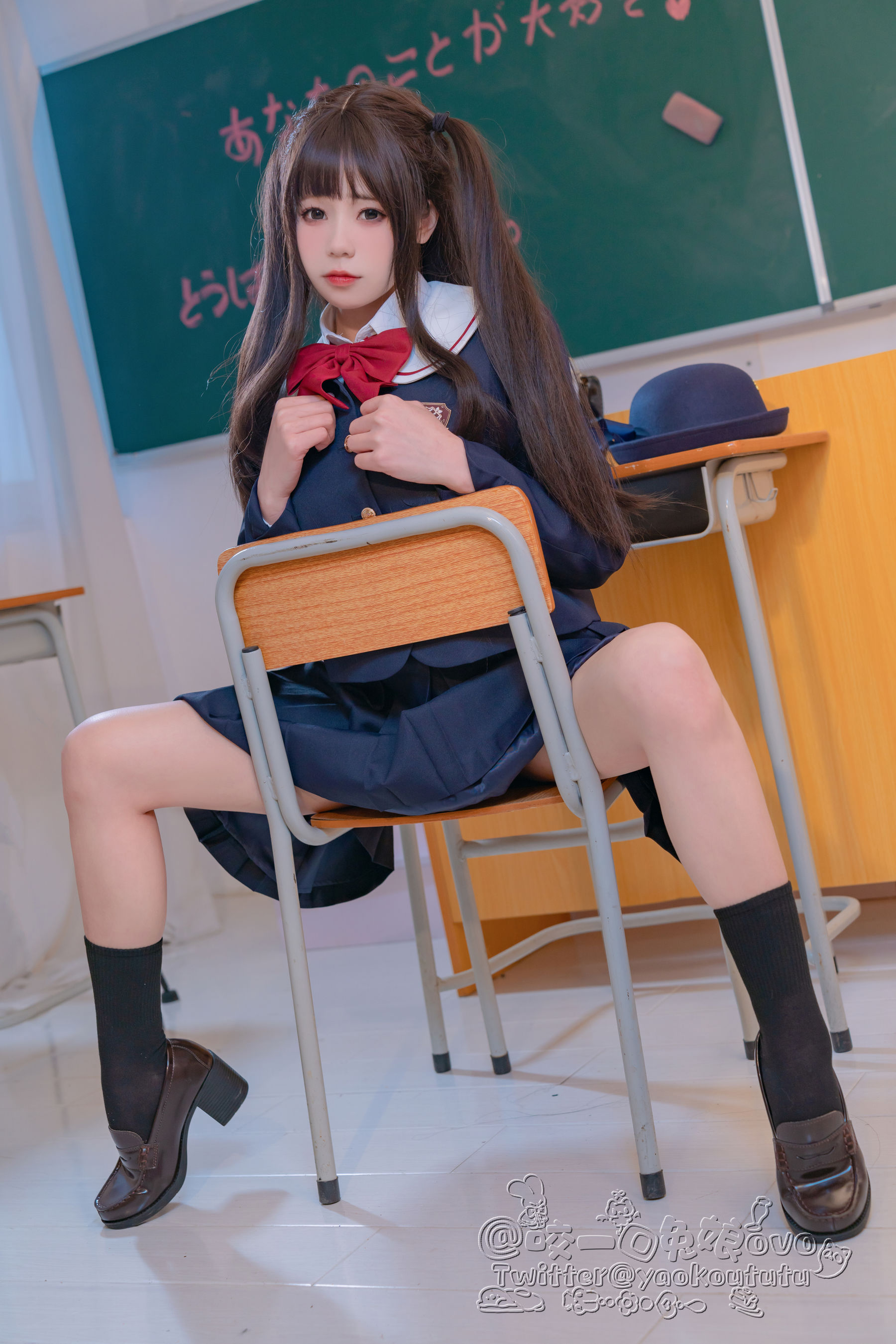 咬一口兔娘 – 入学式 Cosplay-第7张