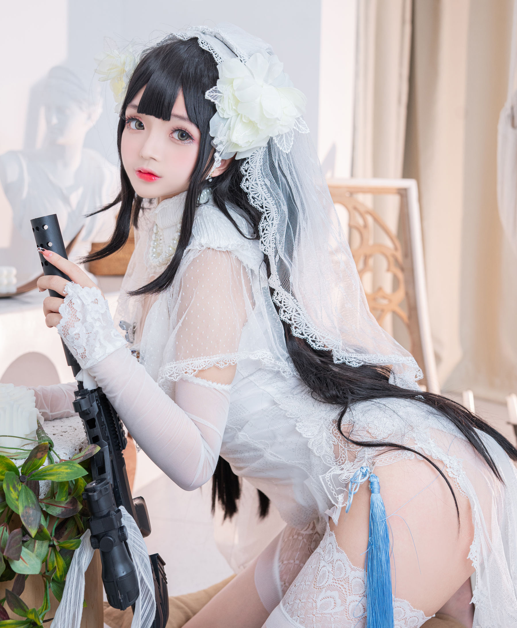 Cosplay日奈娇 – 95式婚纱 Cosplay-第13张