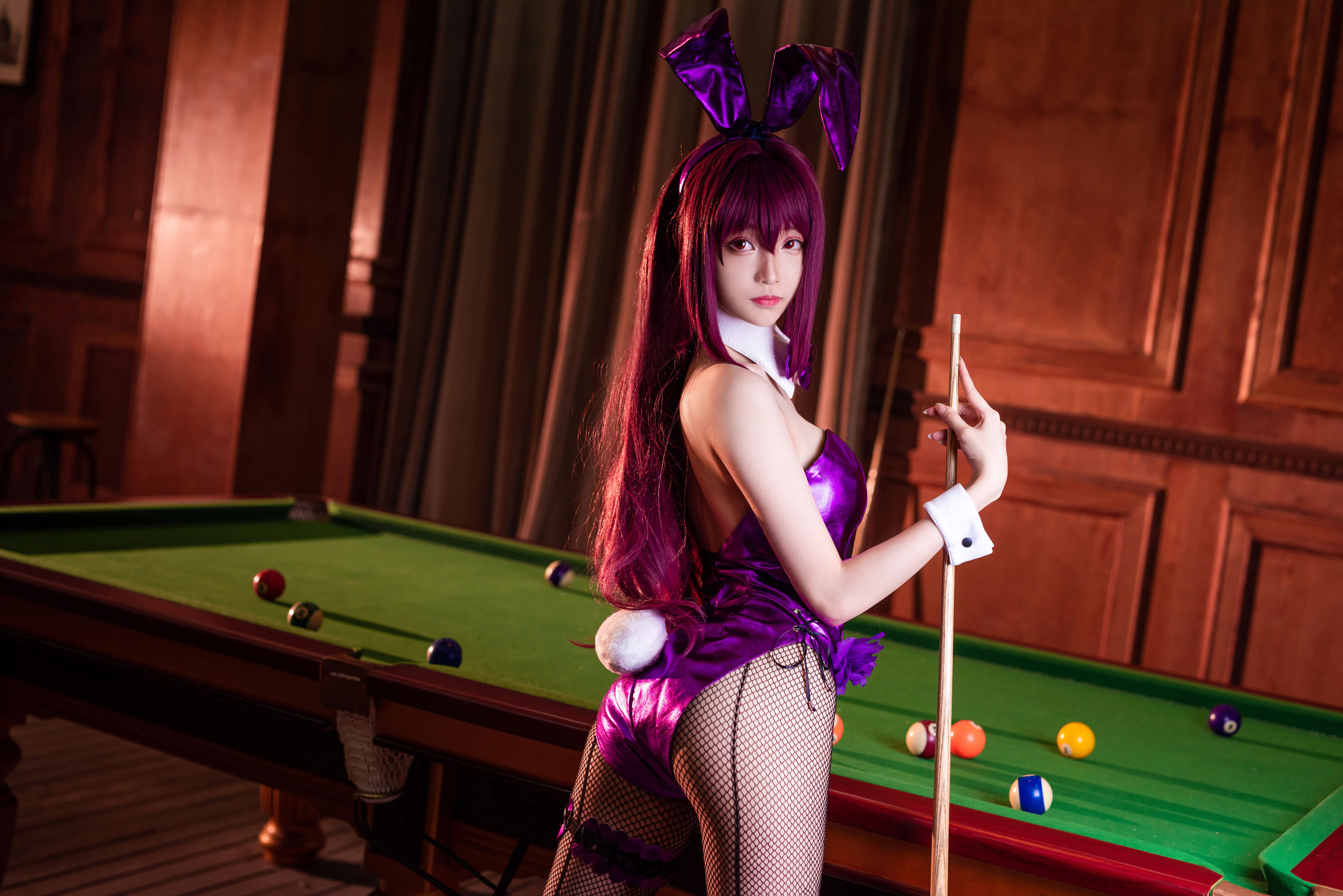 [Cosplay写真] 长腿Coser青青子Js – 斯卡哈2 Cosplay-第31张