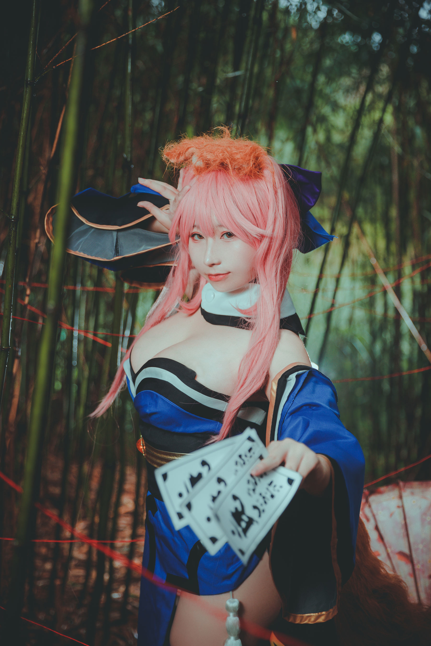 动漫博主从从从从鸾 玉藻前 Cosplay-第2张