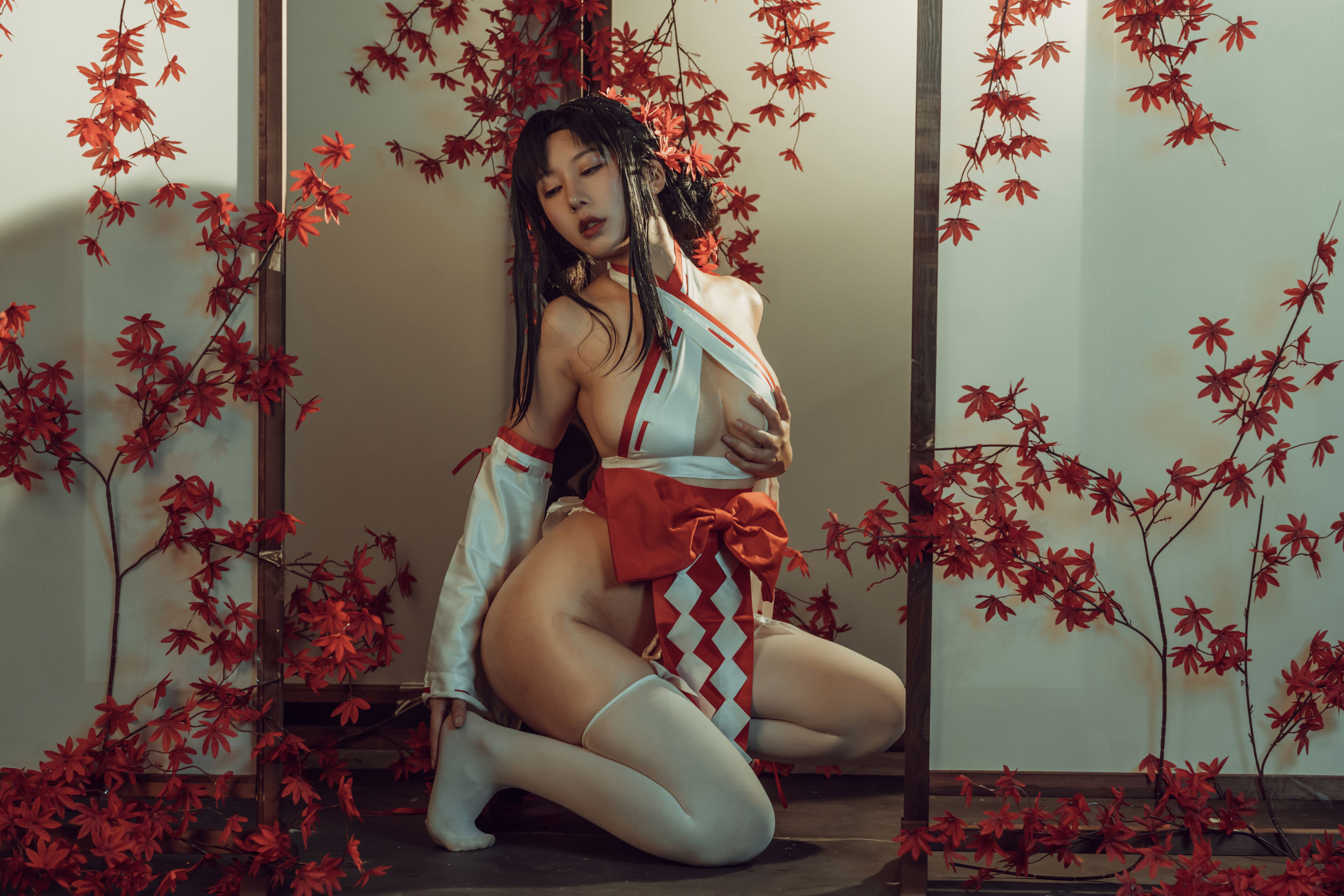 Peach milky – Miko Cosplay-第3张