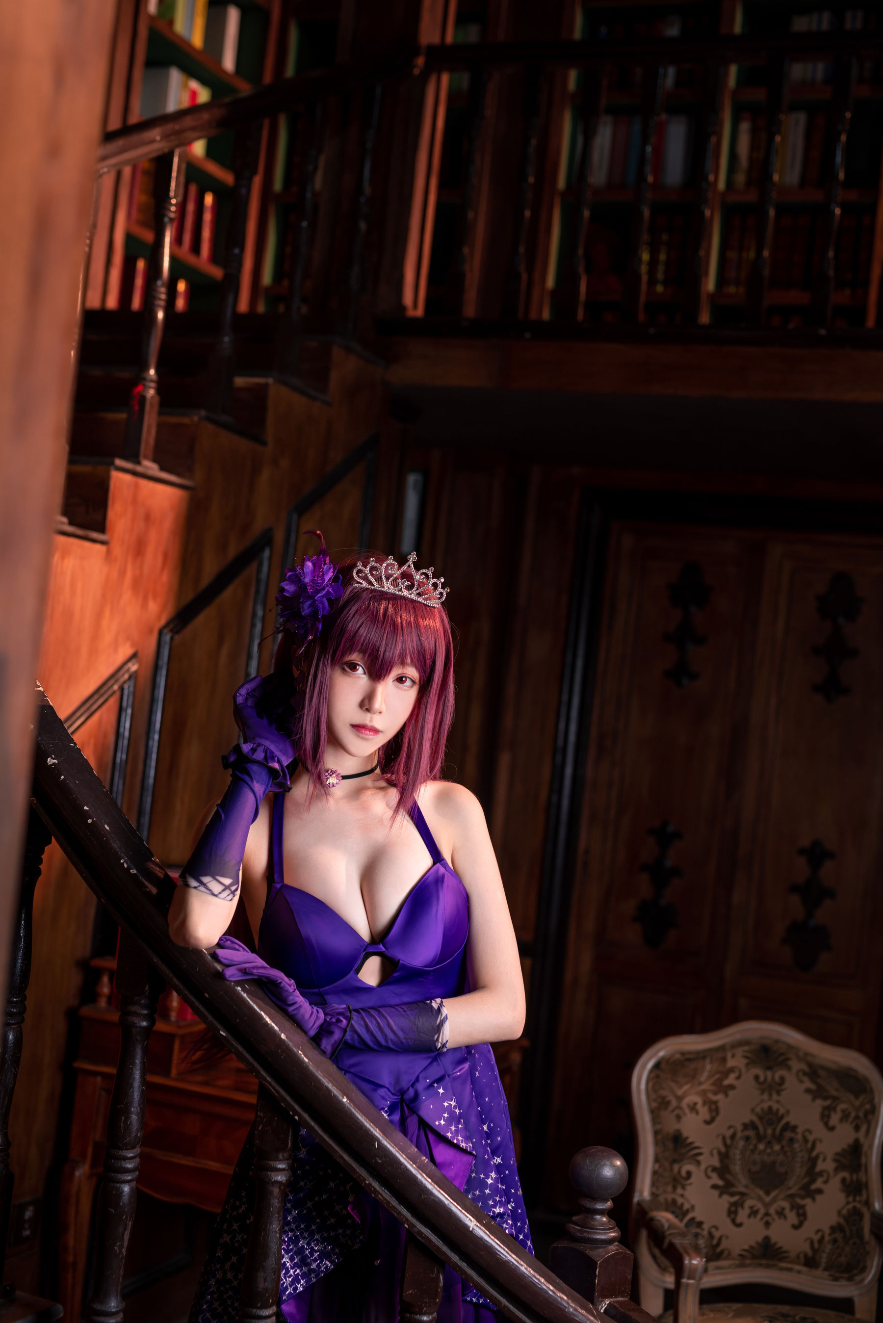 [Cosplay写真] 长腿Coser青青子Js – 斯卡哈2 Cosplay-第36张
