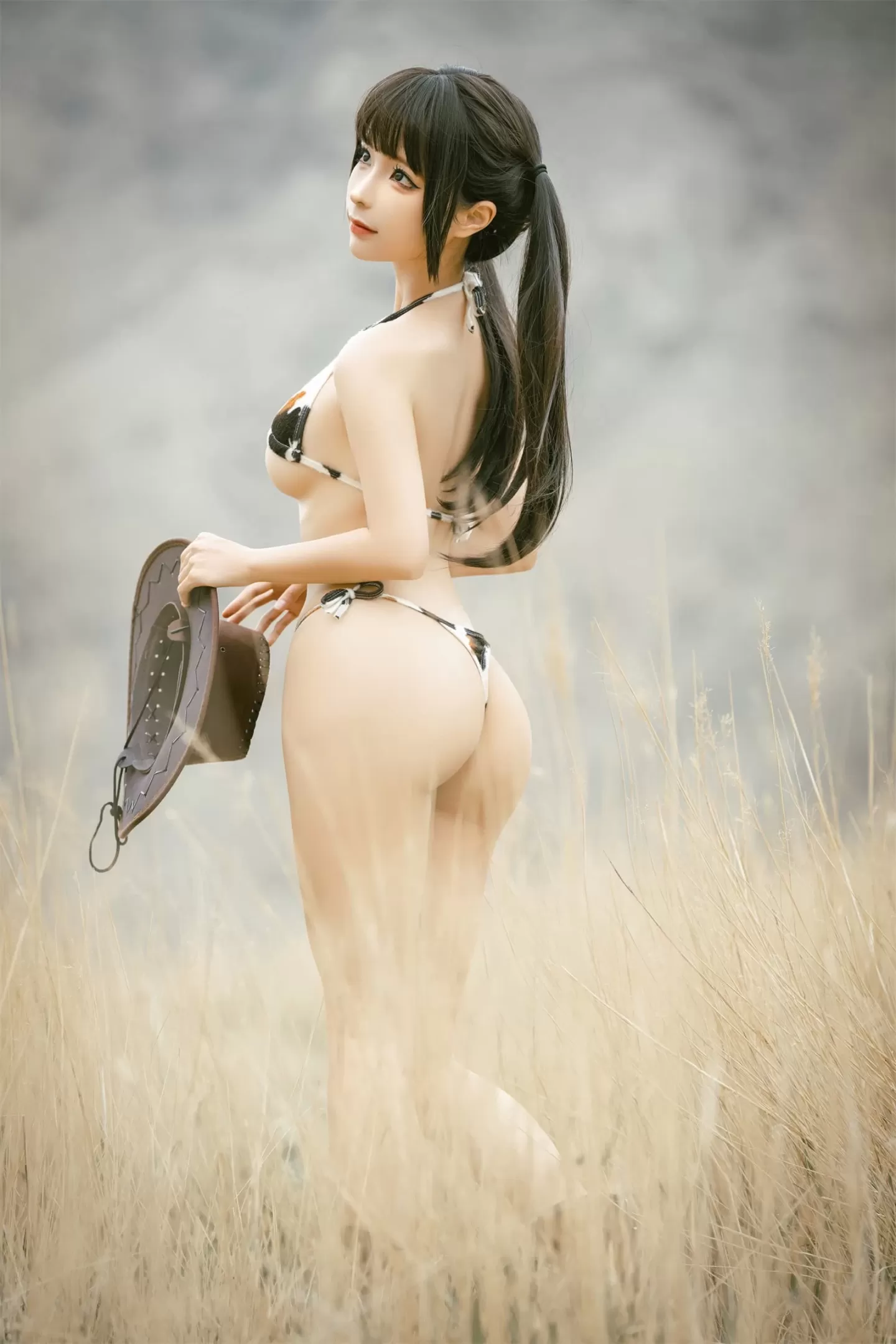 蠢沫沫 – 基尼牛仔-穹妹-欧式女仆 Cosplay-第2张
