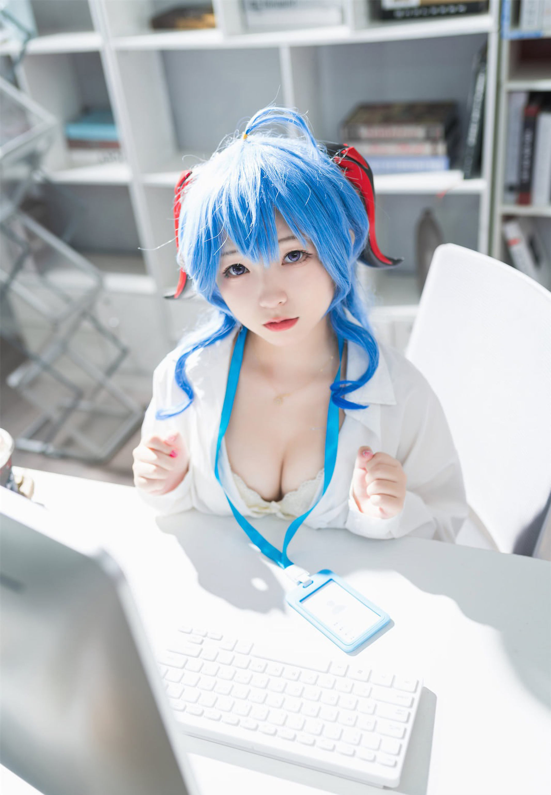 花铃 – 甘雨秘书OL Cosplay-第73张