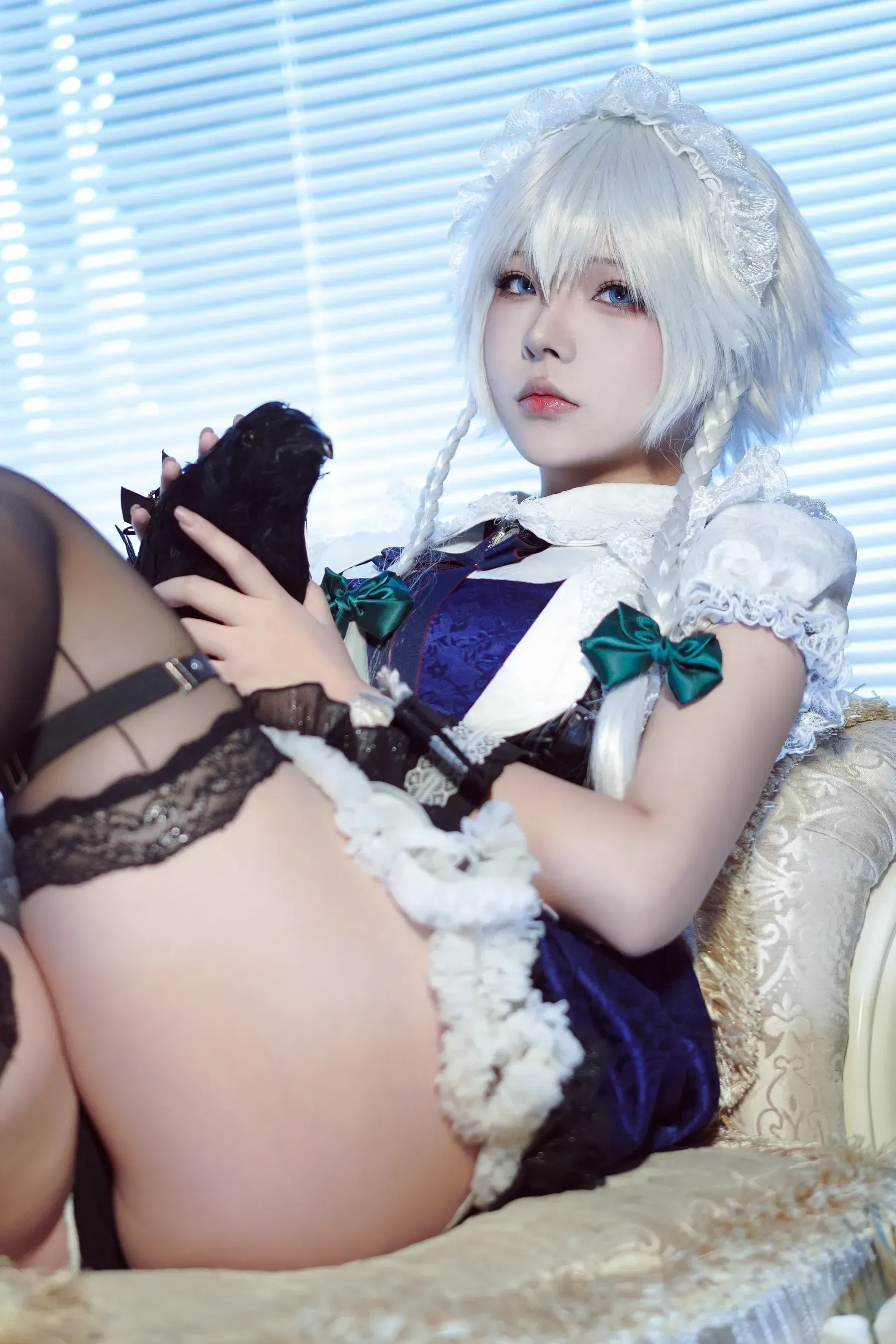 yuuhui玉汇 – 十六夜咲夜 Cosplay-第6张