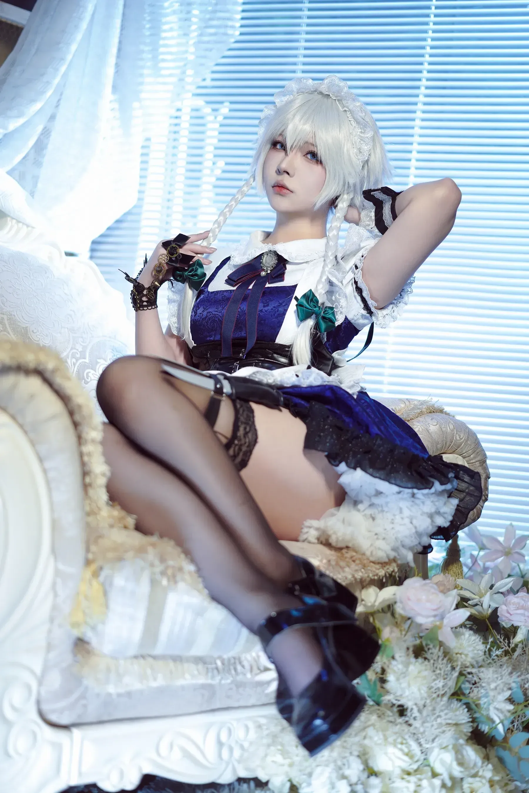 yuuhui玉汇 – 十六夜咲夜 Cosplay-第89张