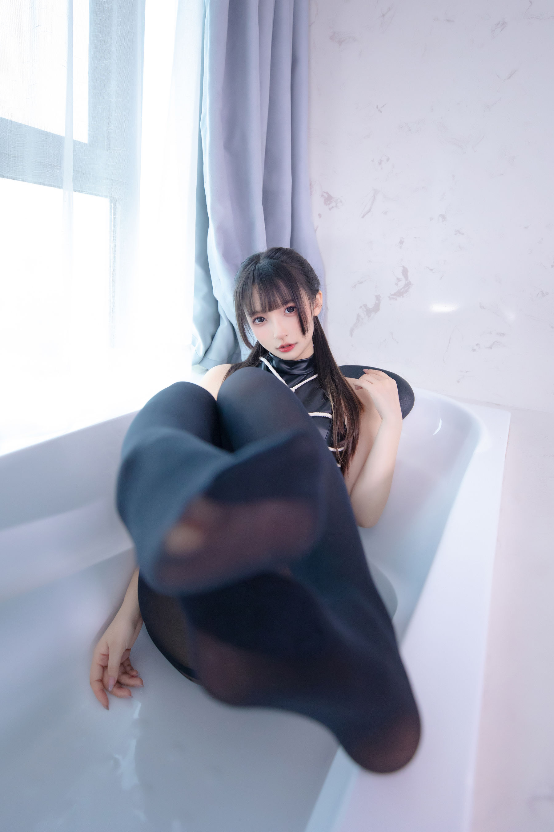 萝莉神楽板真冬 之夏日戏水 Cosplay-第4张