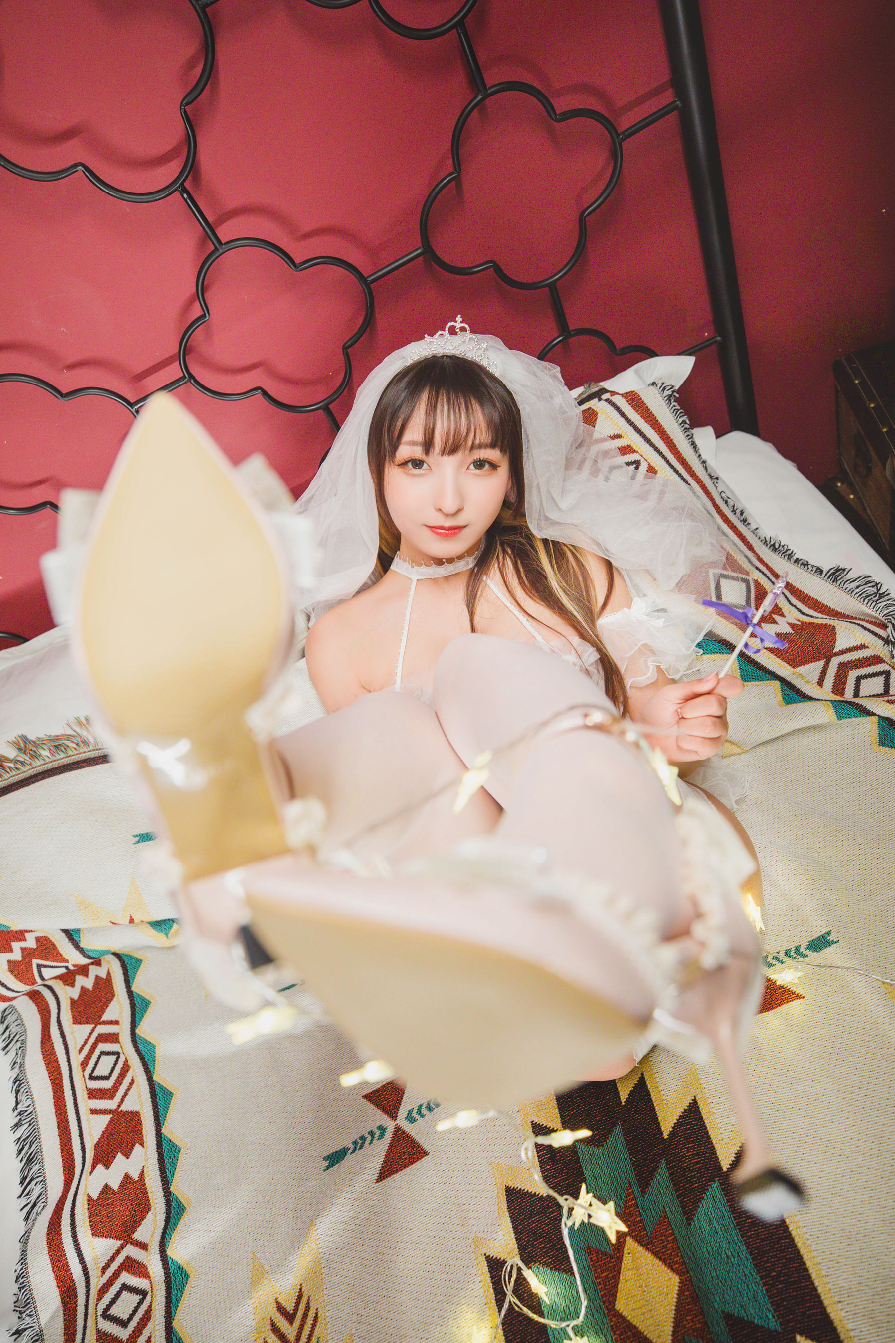 萝莉神楽板真冬 – 光の囁き-光の修女 Cosplay-第17张