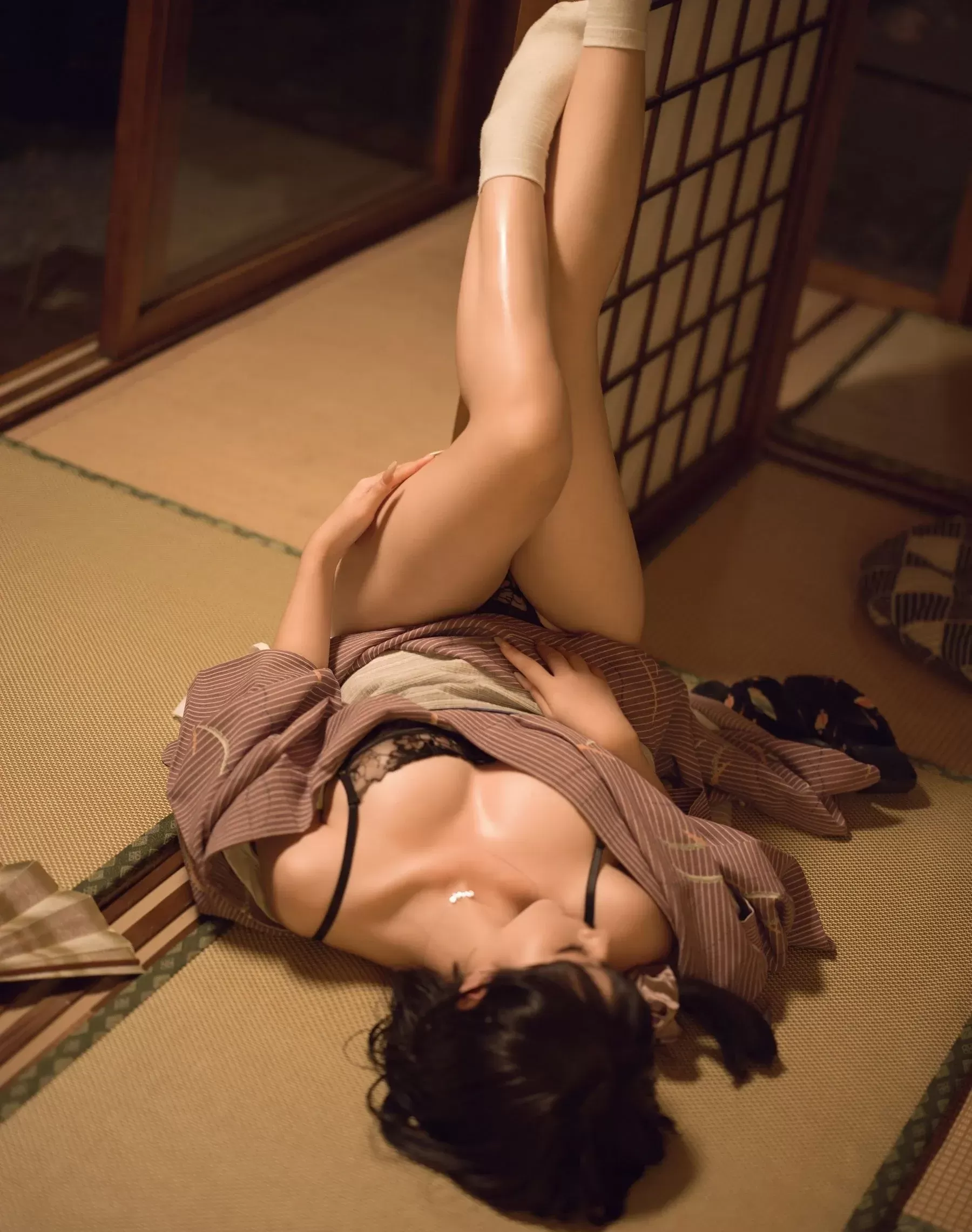 yuuhui玉汇 – 独居的寡姐 Cosplay-第26张