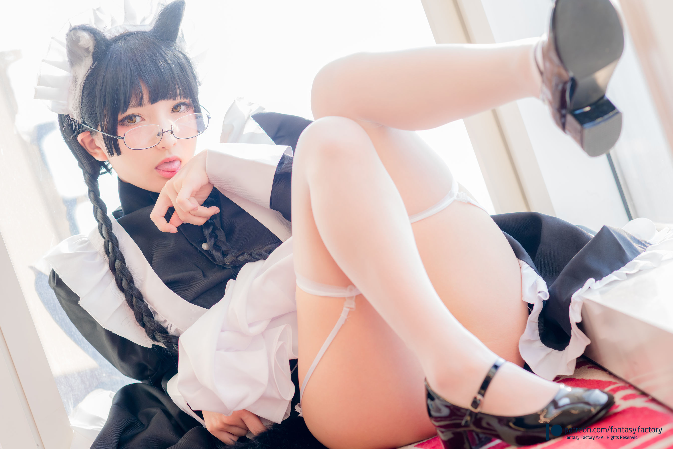 [Fantasy Factory] 小丁Cosplay – 黑猫女仆 Cosplay-第3张