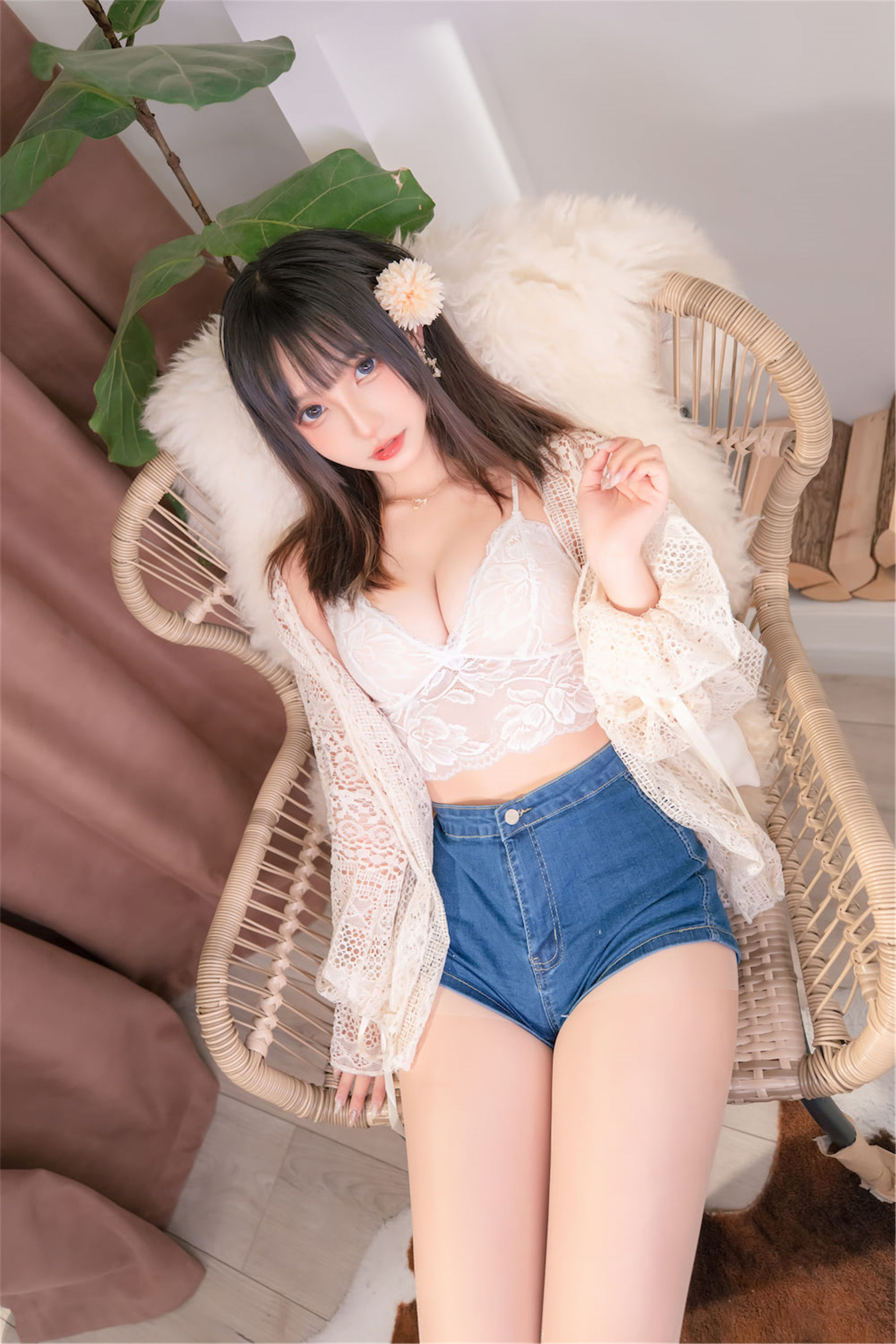 萝莉神楽板真冬之牛仔狂热 Cosplay-第1张