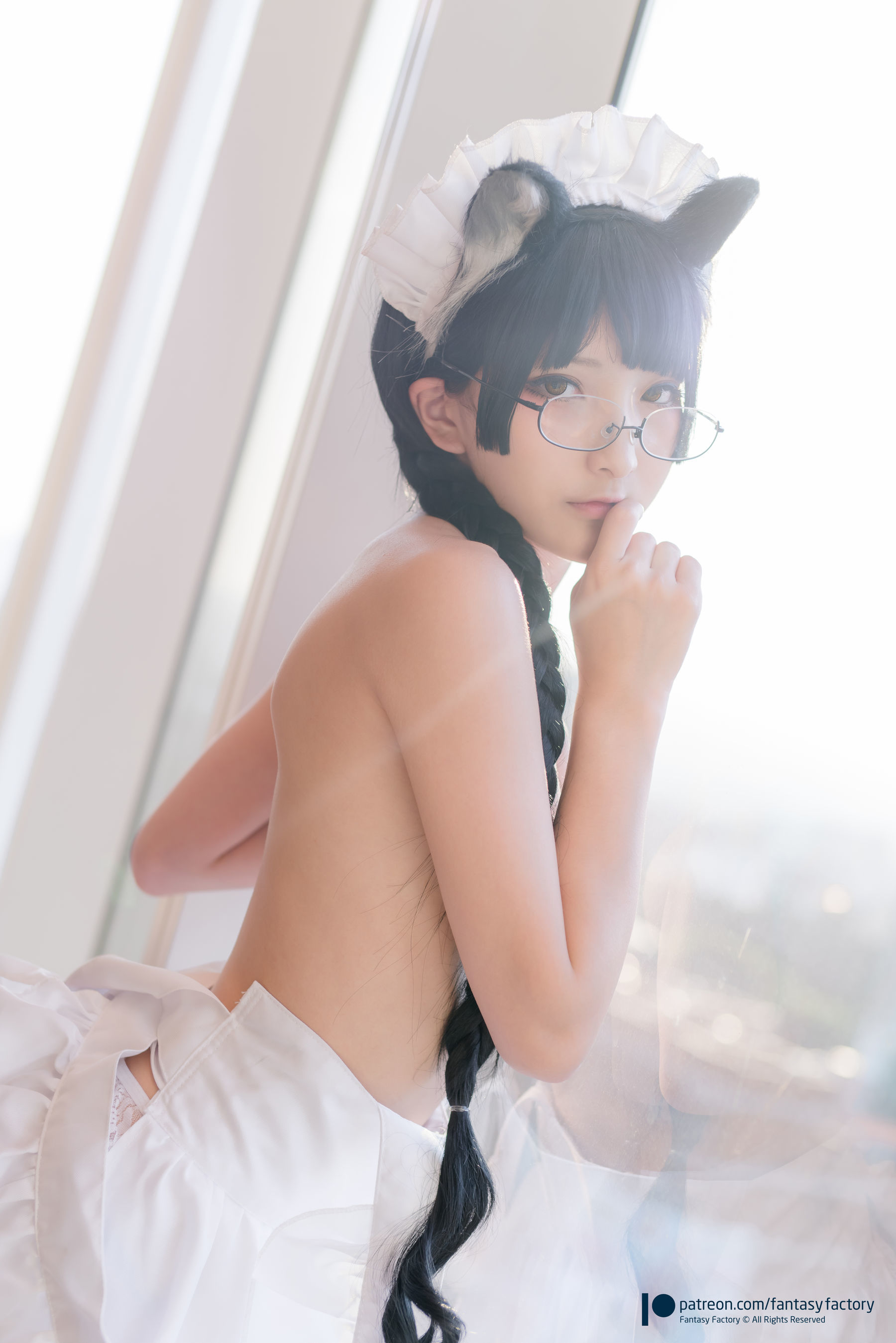[Fantasy Factory] 小丁Cosplay – 黑猫女仆 Cosplay-第5张