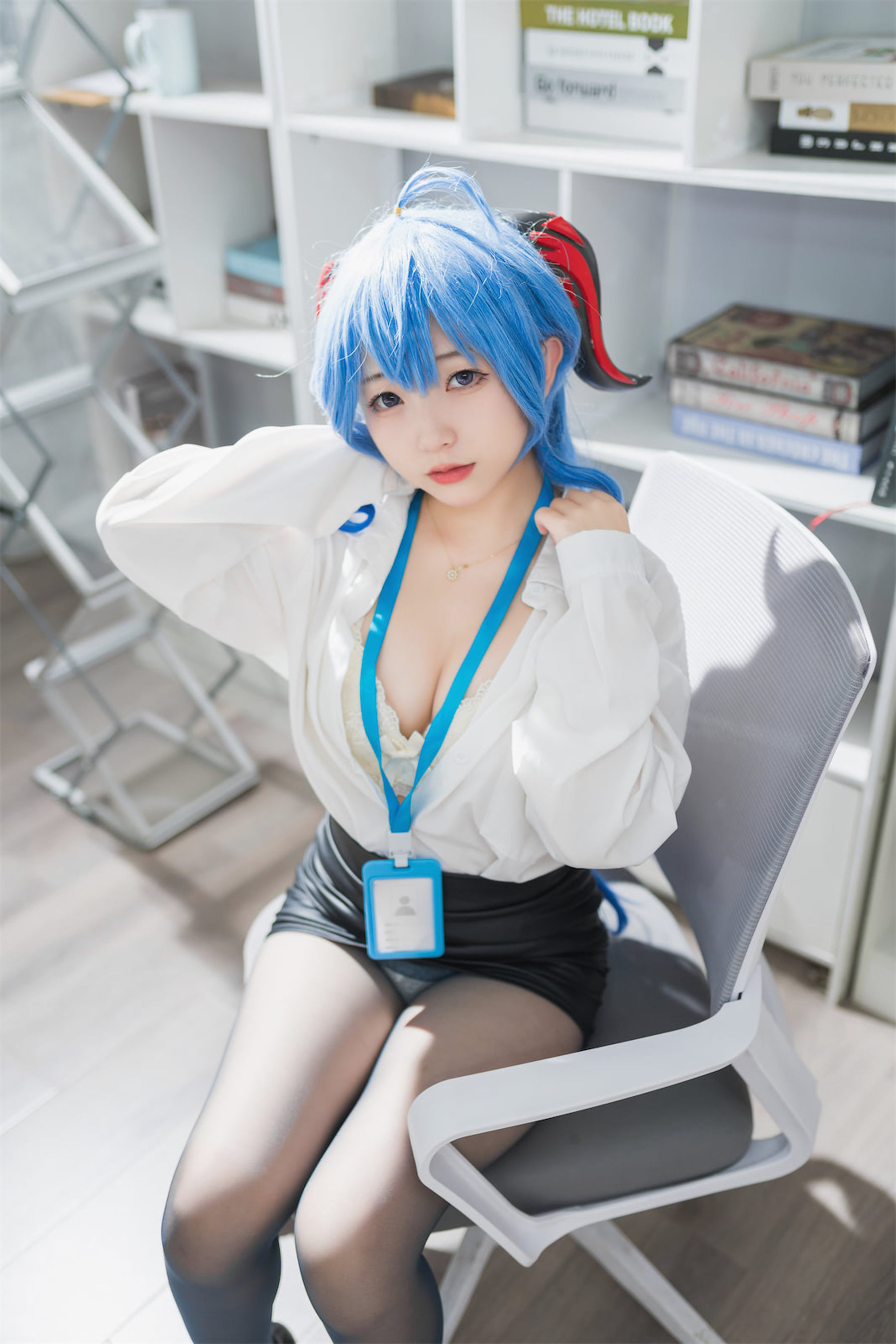 花铃 – 甘雨秘书OL Cosplay-第72张