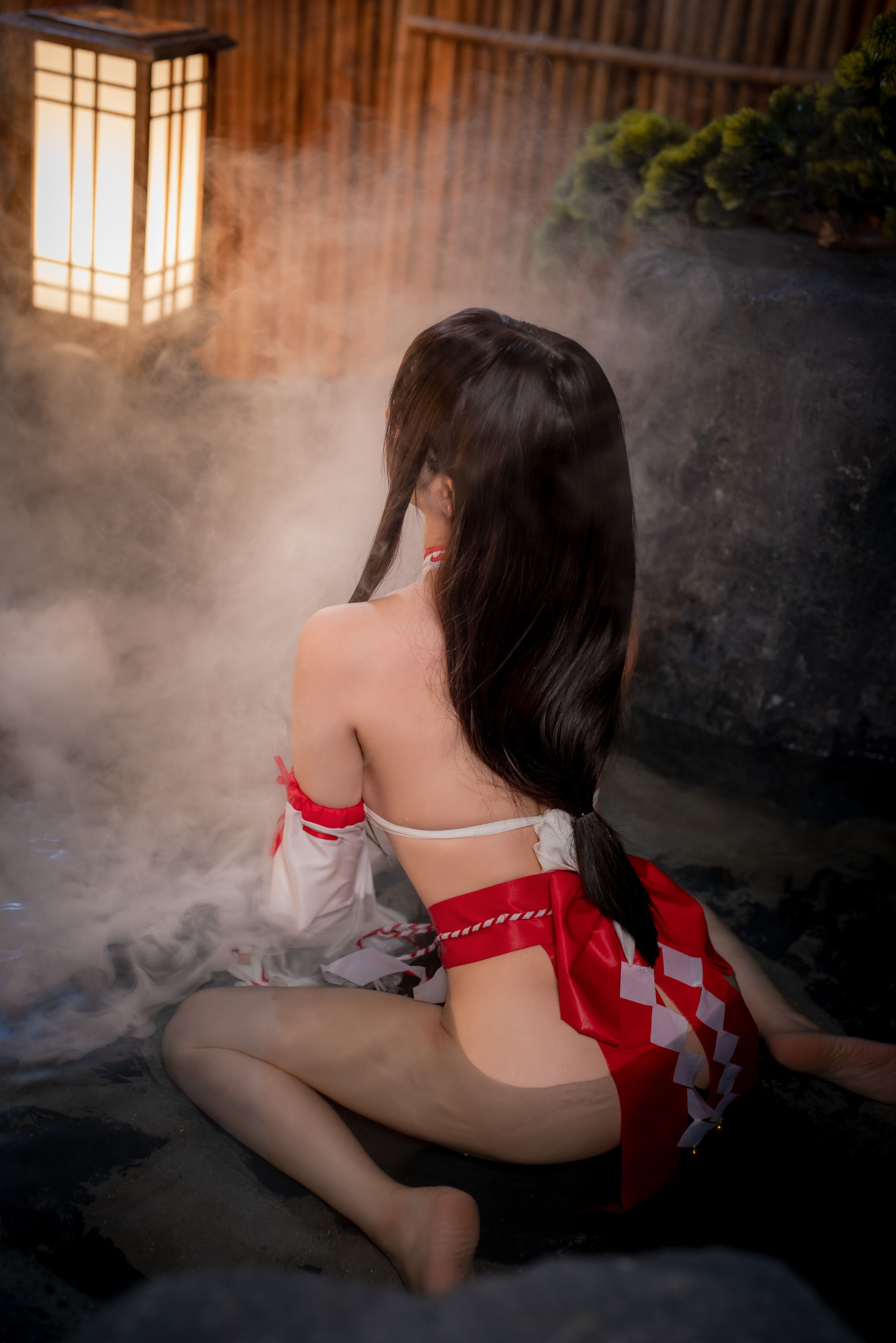 桜井宁宁 – 纯洁巫女 Cosplay-第5张
