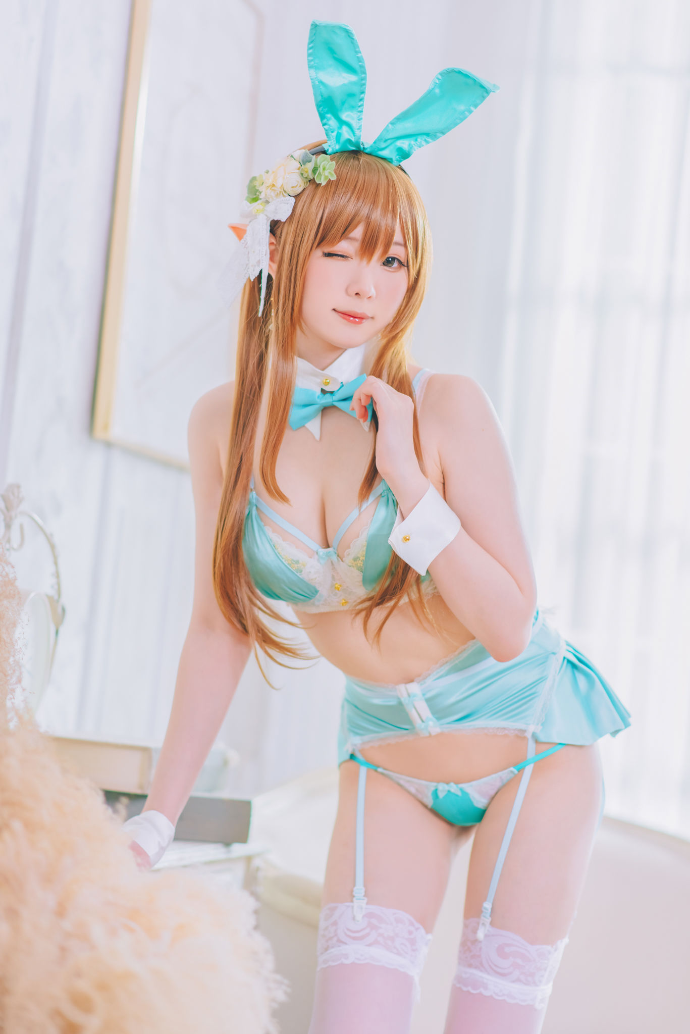 微博妹纸霜月shimo – Elf Paradise Cosplay-第22张