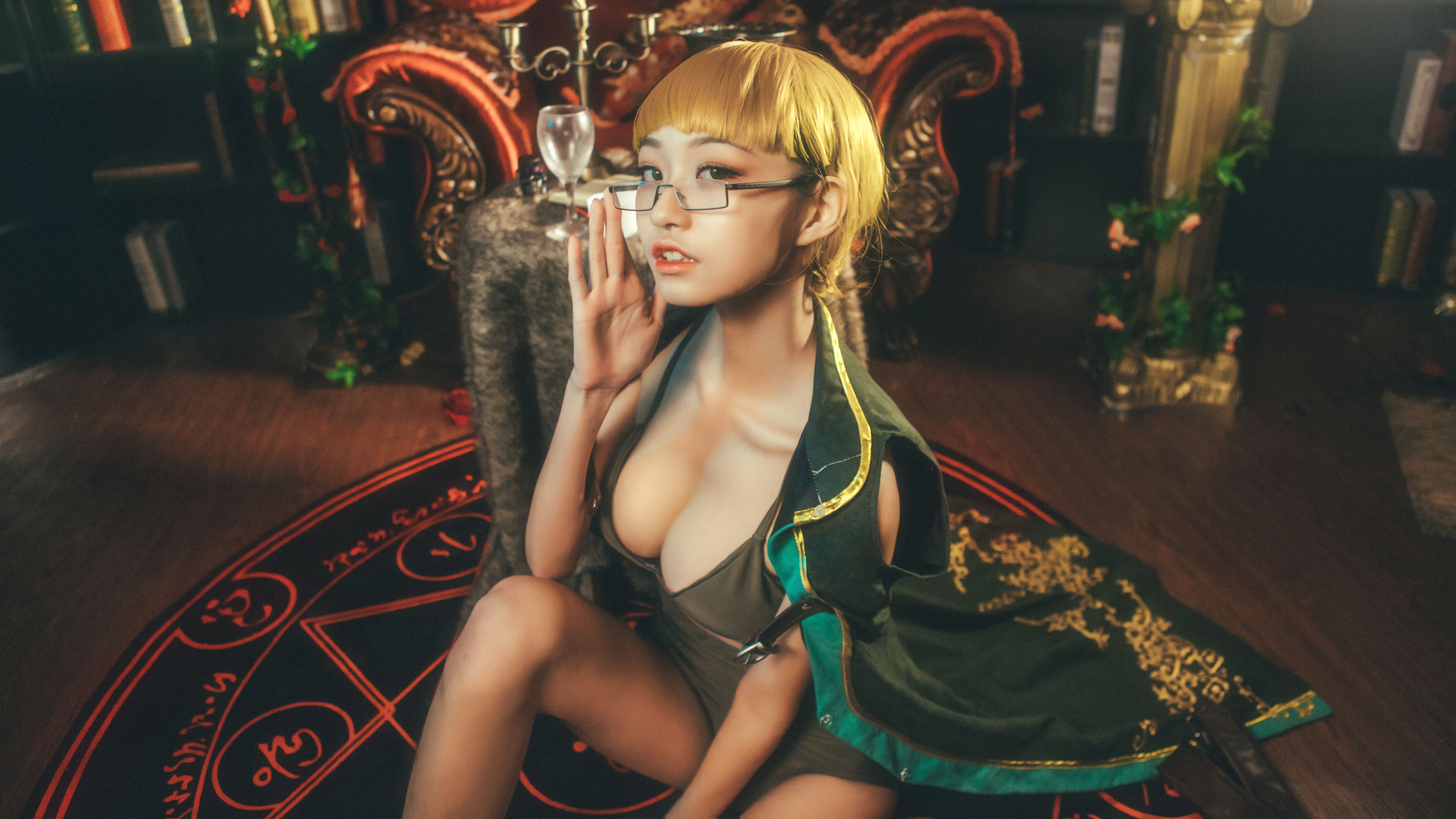 COS萌妹沧霁桔梗 – 赫本 Cosplay-第14张