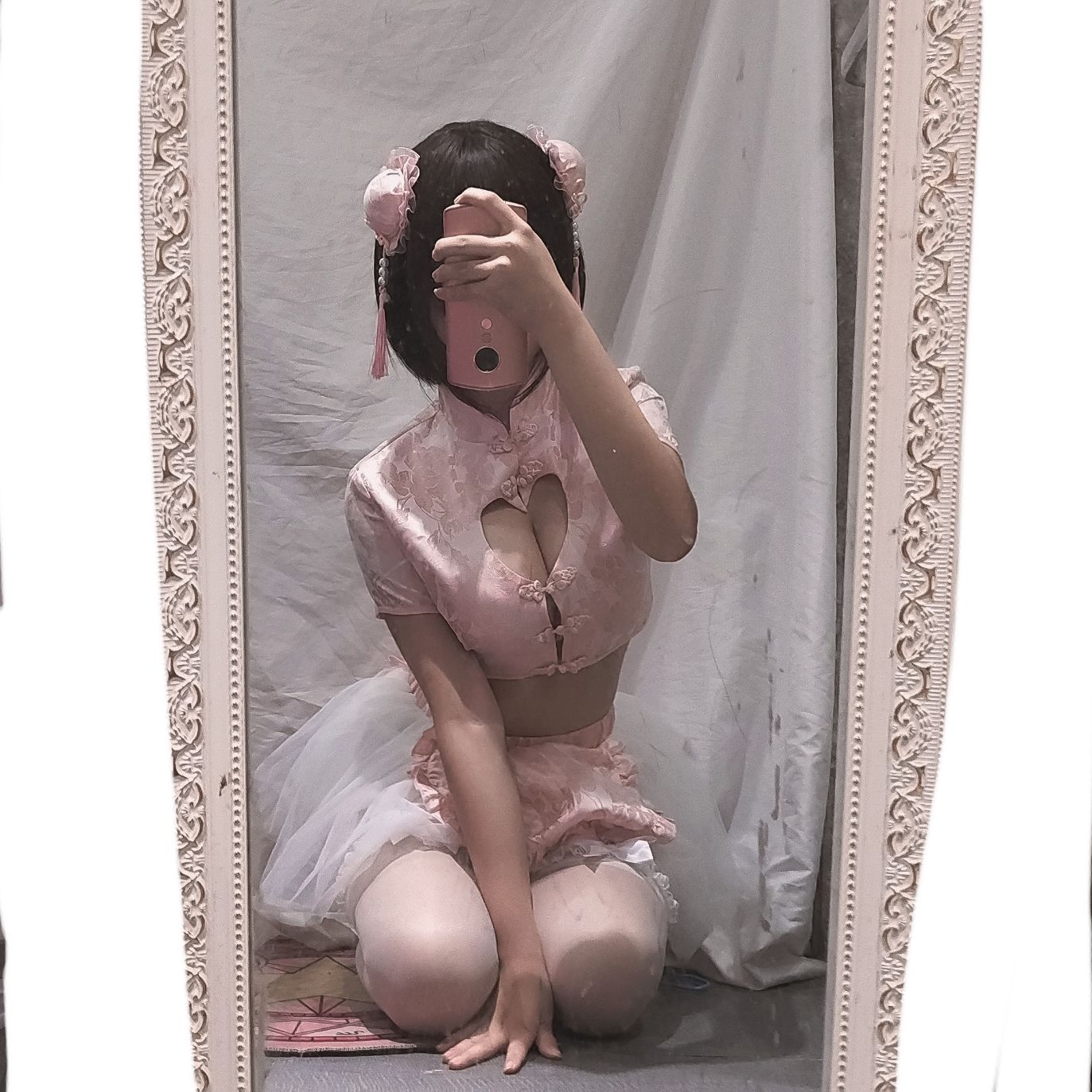 [Cosplay写真] 萌系小姐姐蜜汁猫裘 – 中华娘(自拍) Cosplay-第4张