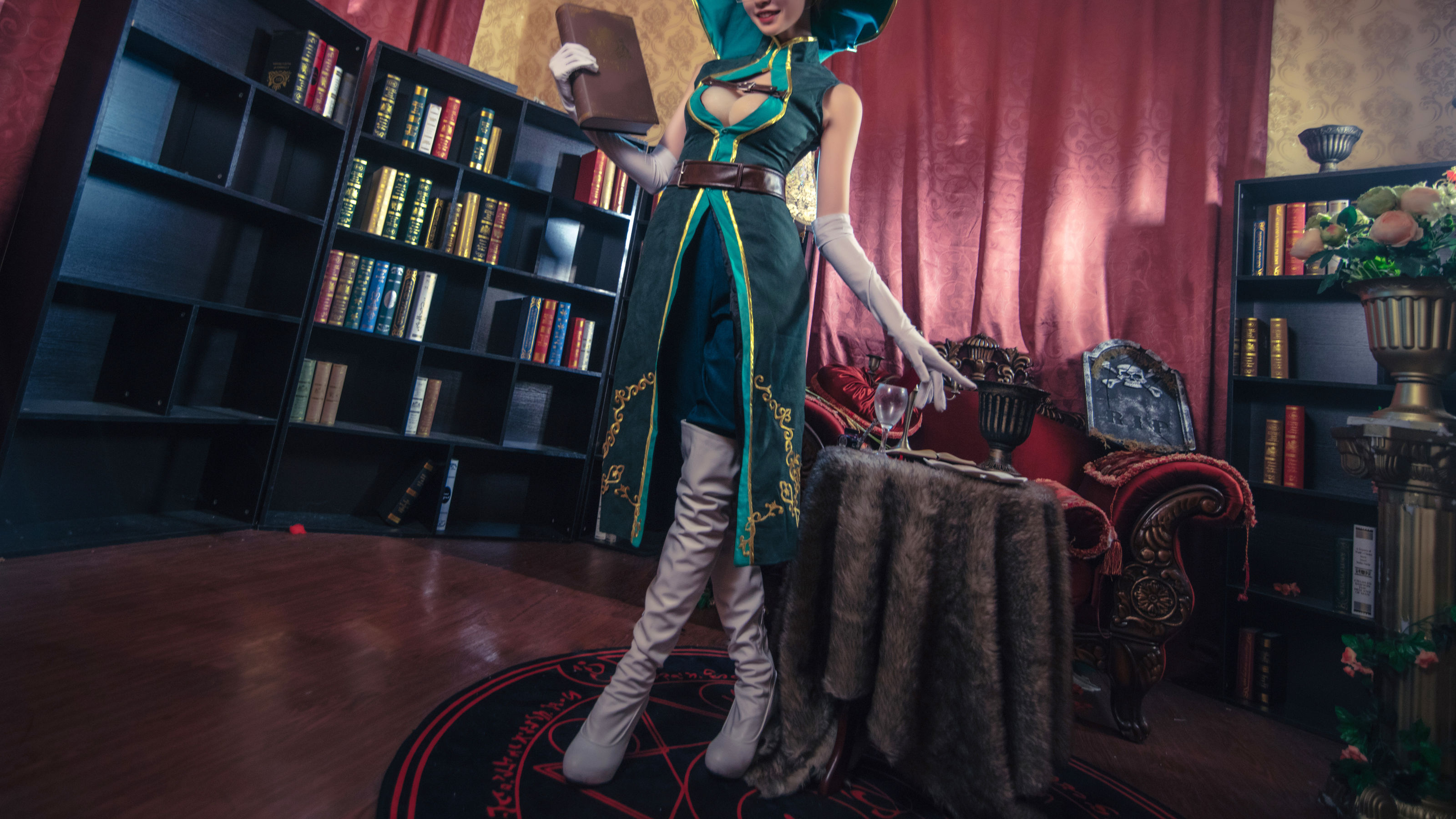 COS萌妹沧霁桔梗 – 赫本 Cosplay-第11张