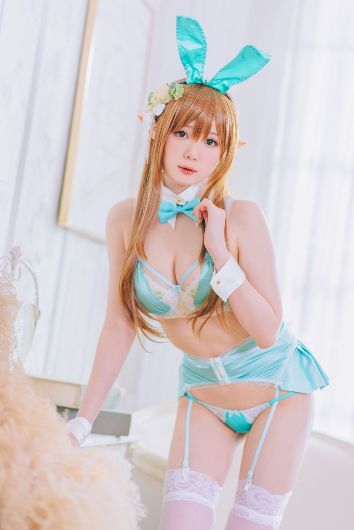 微博妹纸霜月shimo – Elf Paradise Cosplay-第23张