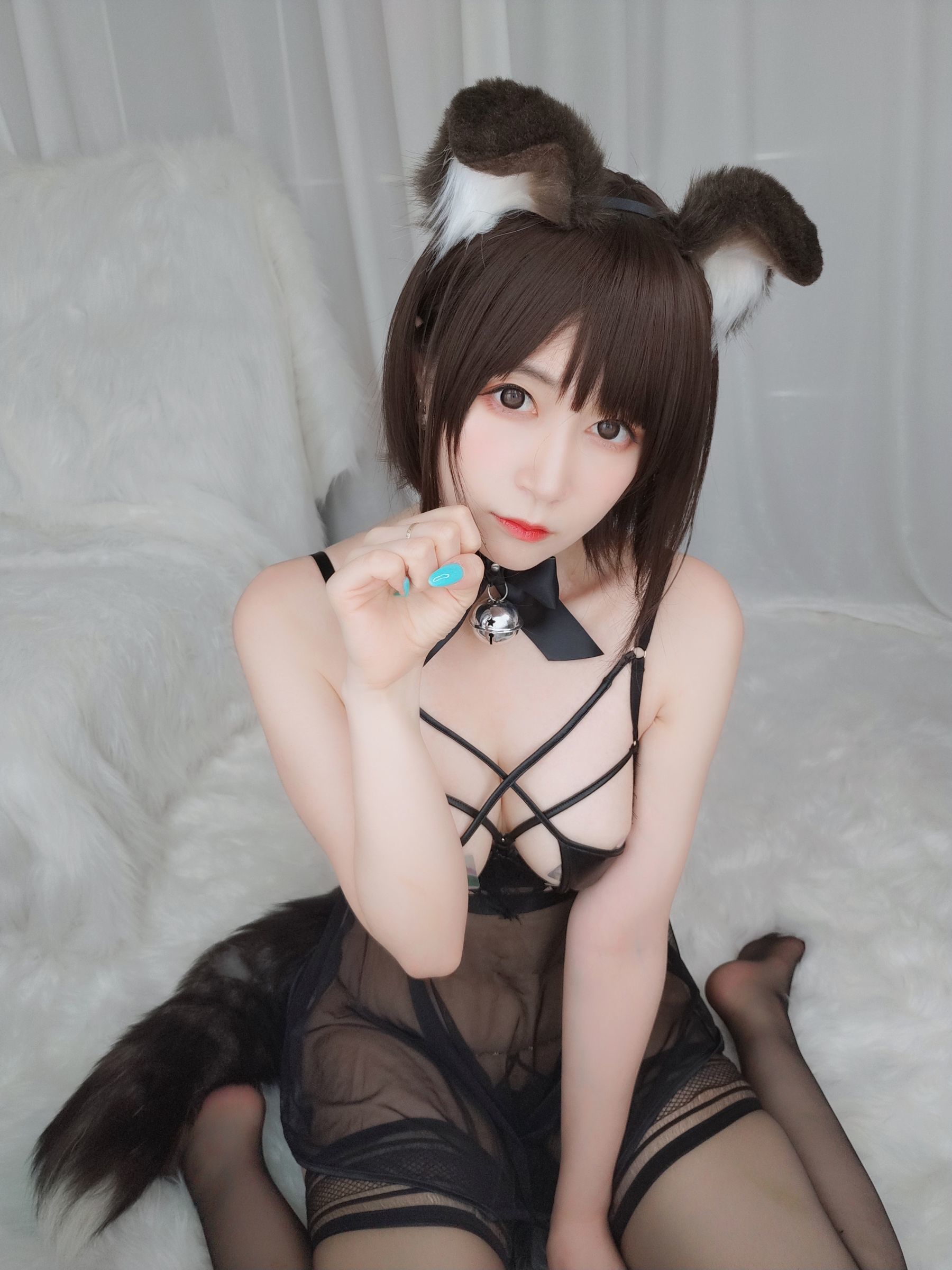 Coser小姐姐白银 – 折耳狗 Cosplay-第3张