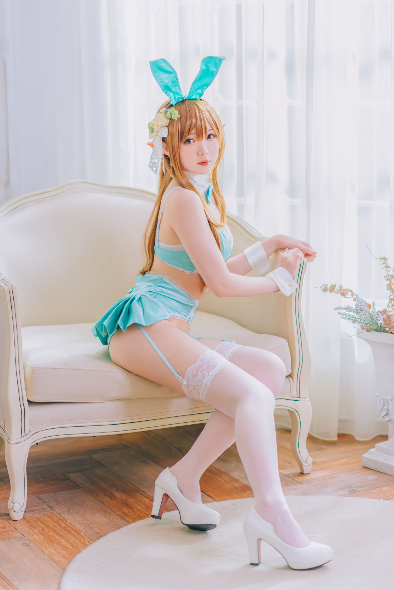 微博妹纸霜月shimo – Elf Paradise Cosplay-第17张