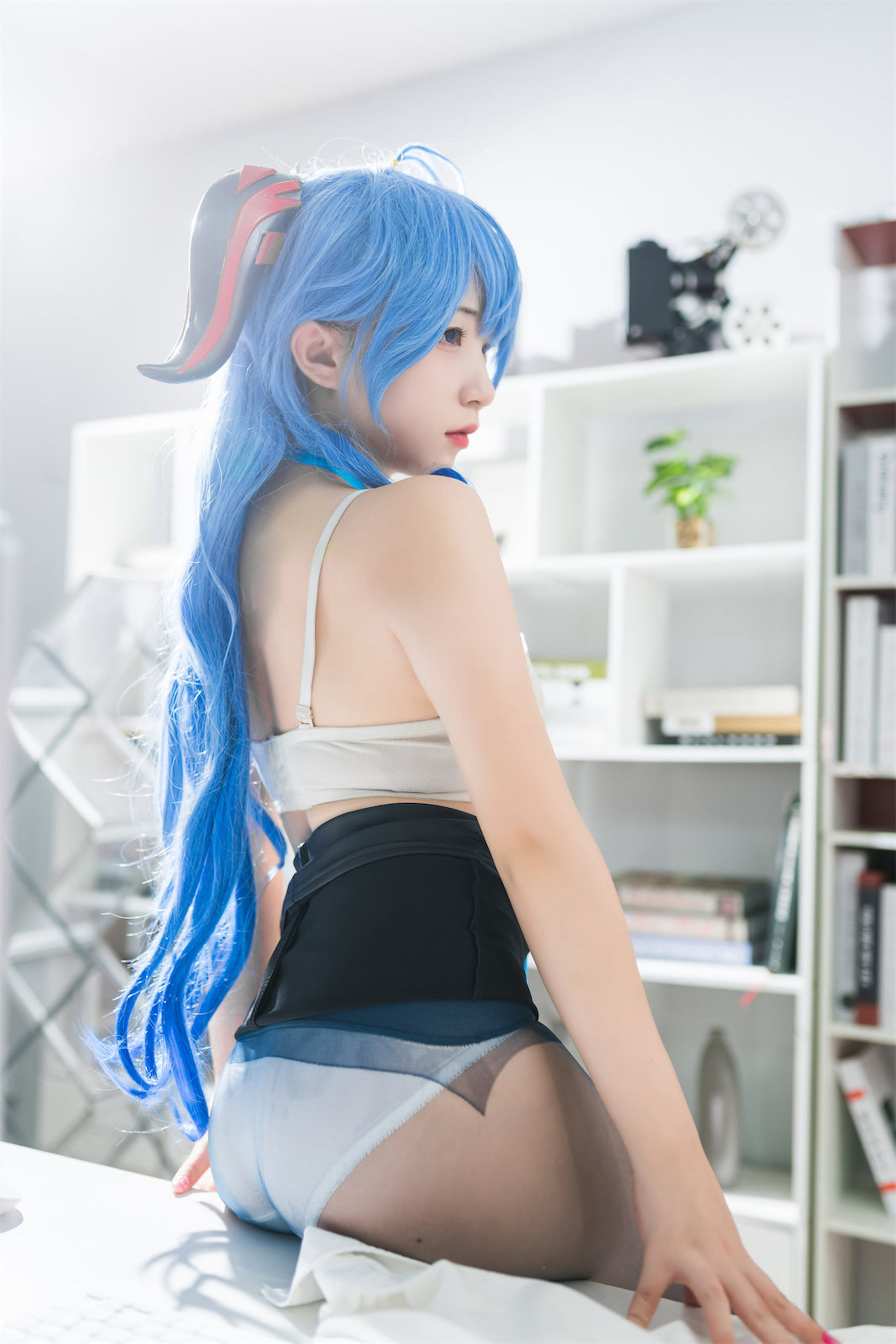 花铃 – 甘雨秘书OL Cosplay-第77张