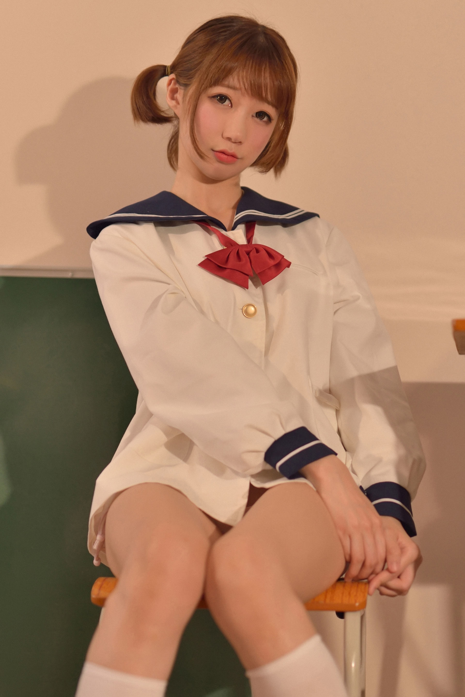 [萝莉COS] NAGISA魔物喵 VOL.08 生理课 Cosplay-第64张