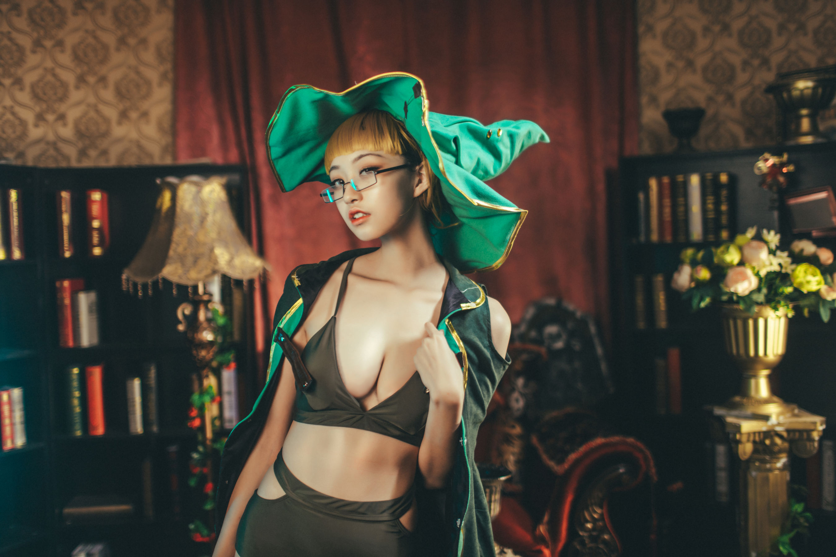 COS萌妹沧霁桔梗 – 赫本 Cosplay-第5张