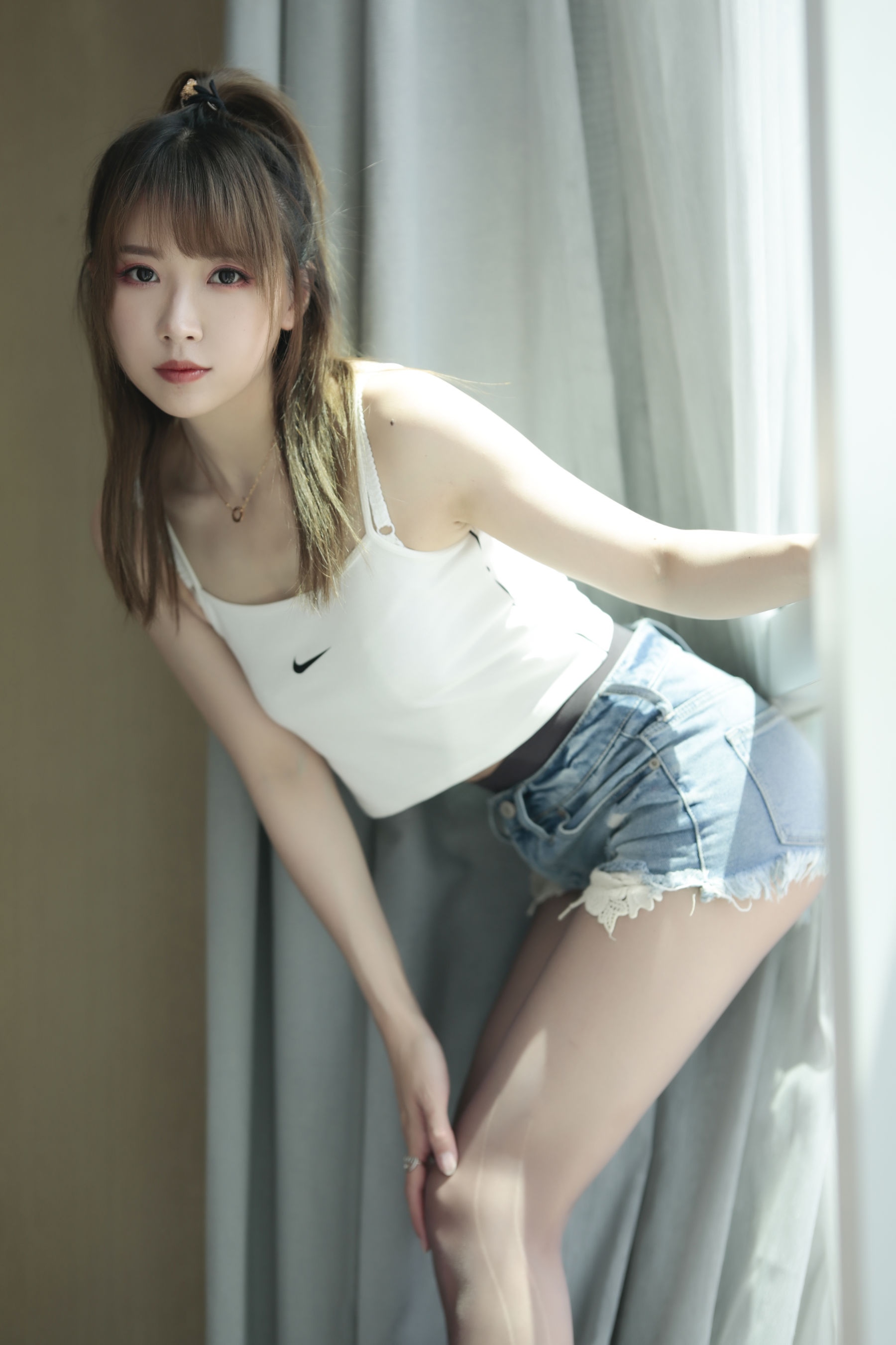 斗鱼主播小女巫露娜 – 牛仔小裤裤 Cosplay-第54张