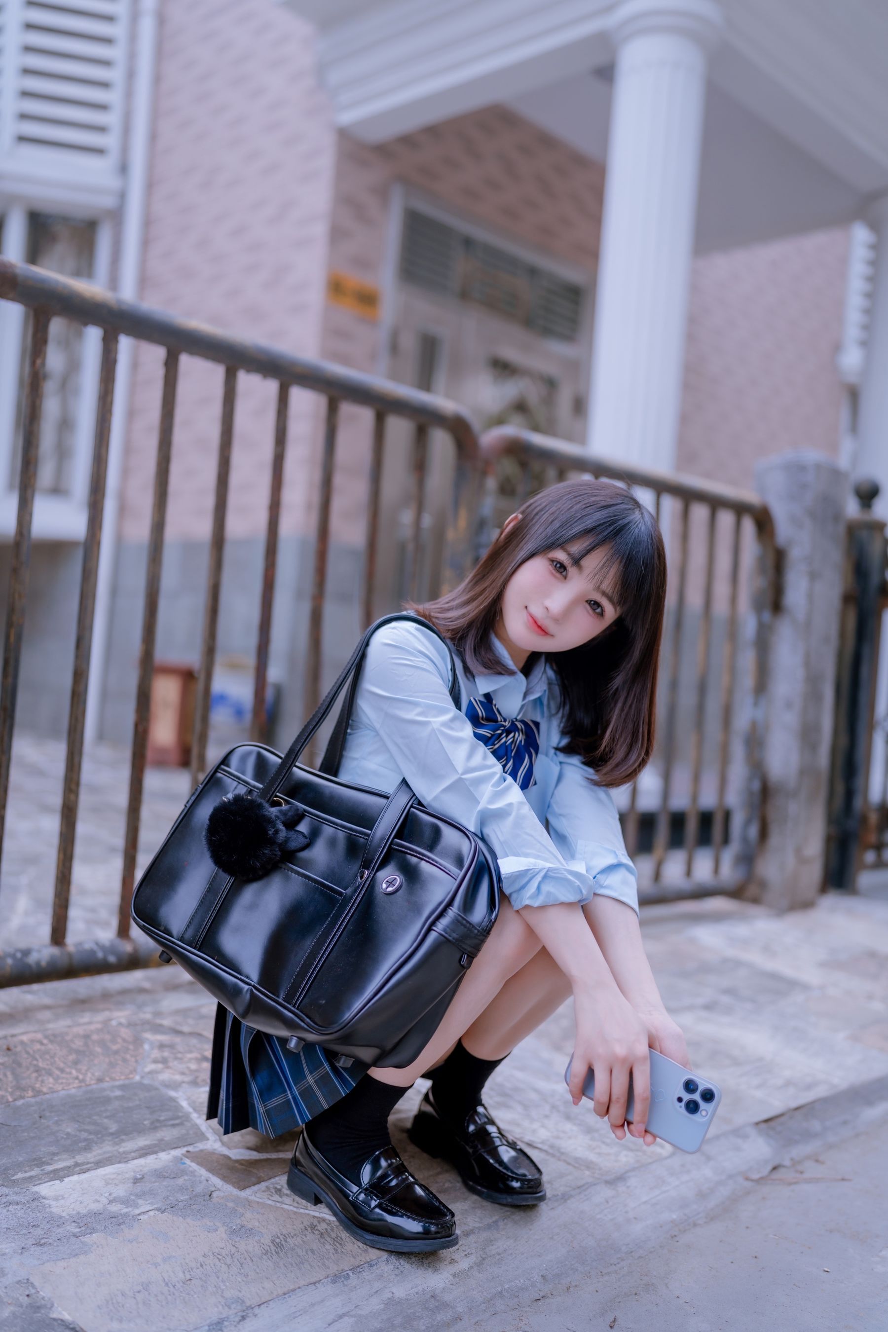 桜井宁宁 – JK之居家 Cosplay-第3张