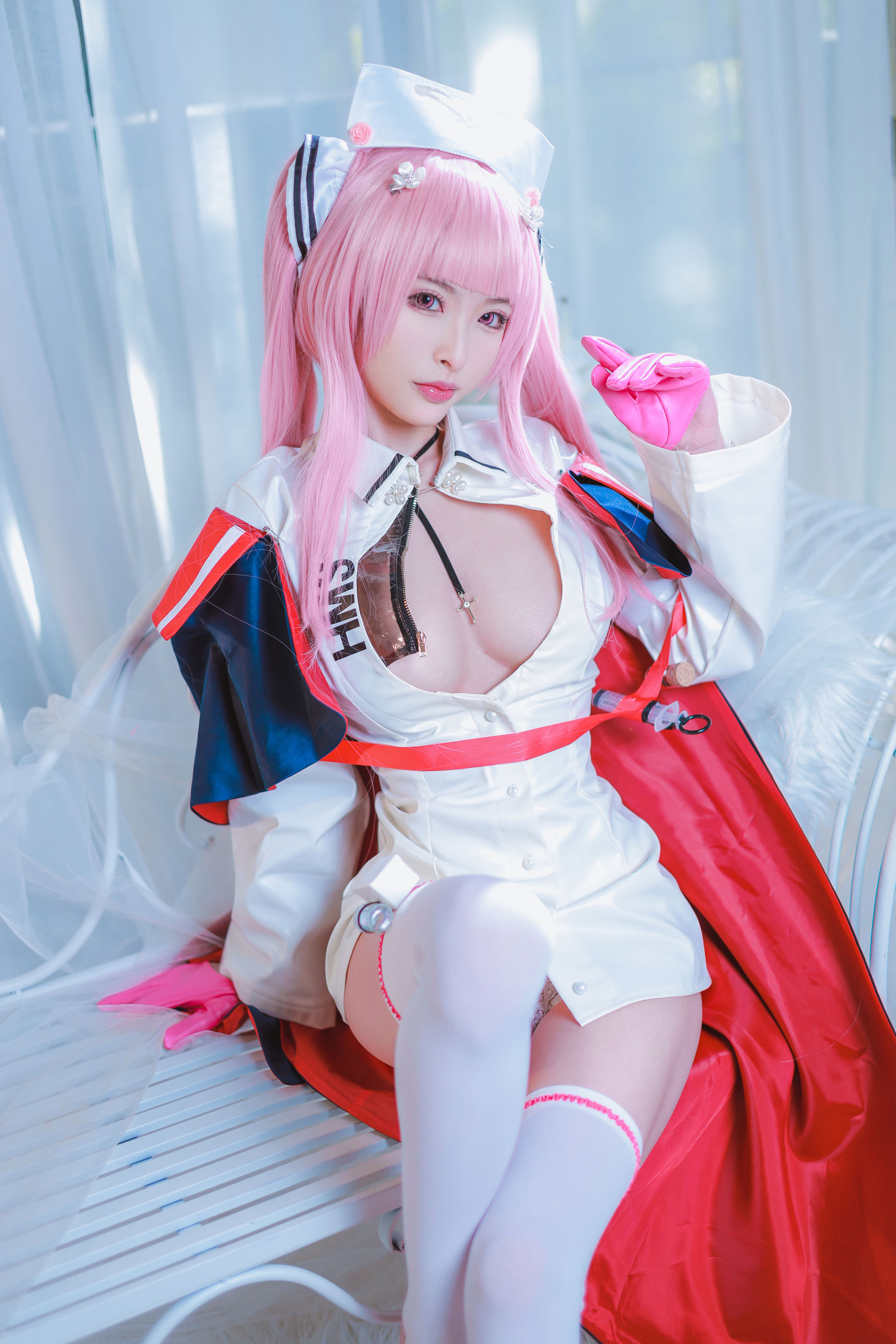 清水由乃 – 英仙座护士服 Cosplay-第6张