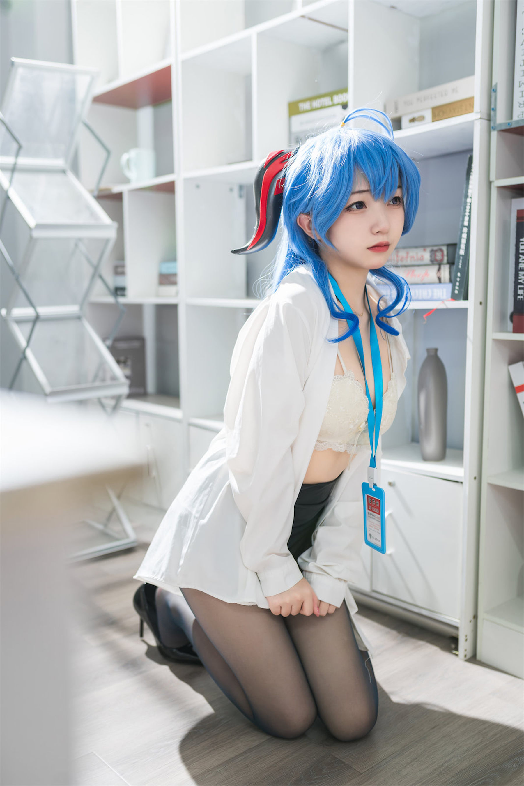 花铃 – 甘雨秘书OL Cosplay-第70张